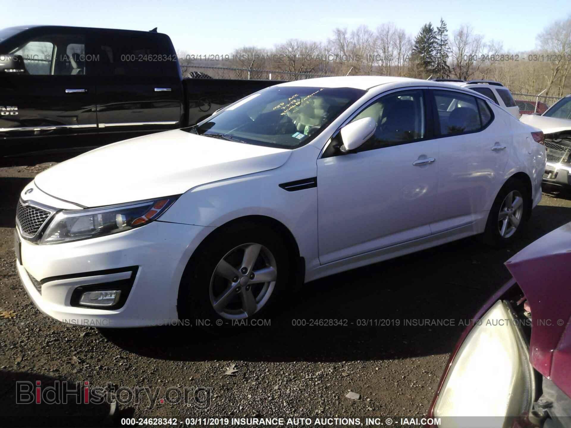 2015 KIA OPTIMA - VIN: KNAGM4A70F5658285 - Photo 2