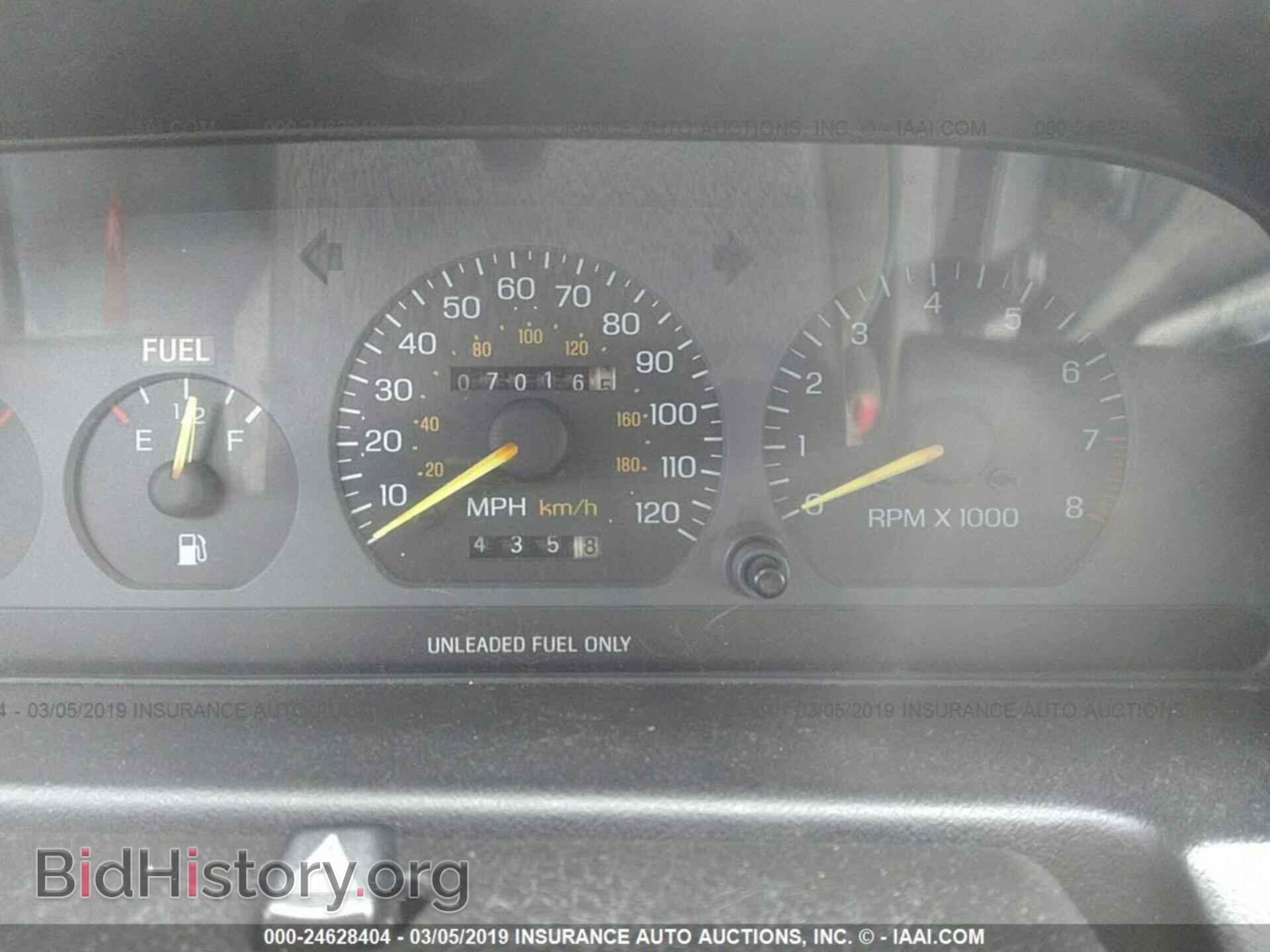 1994 FORD ESCORT - VIN: 1FARP1284RW229616 - Фото 7