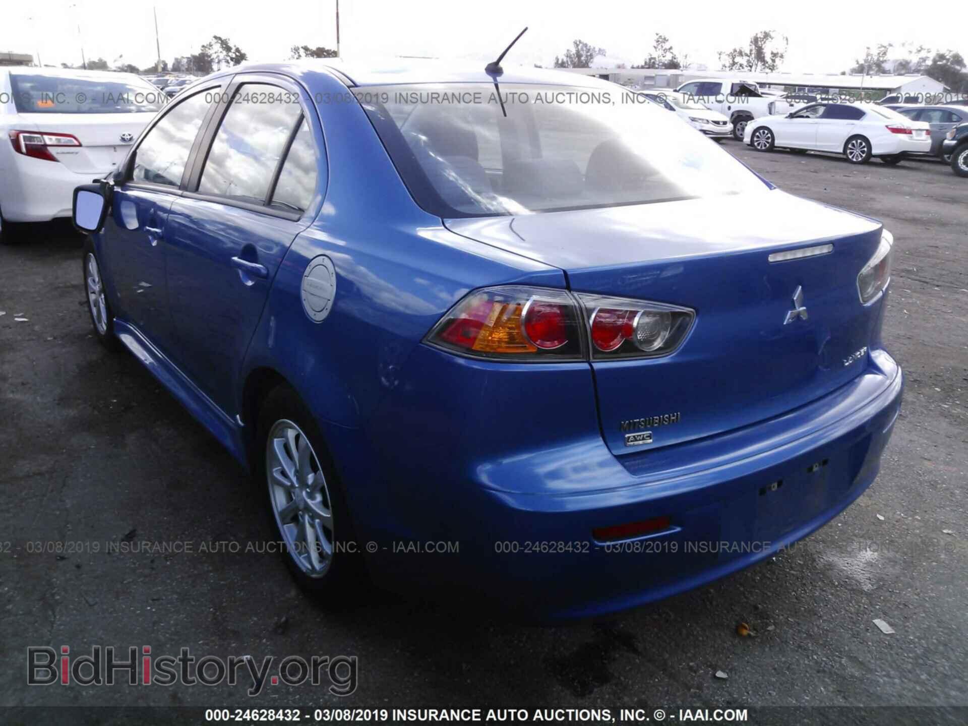 2012 MITSUBISHI LANCER - VIN: JA32V2FWXCU014341 - Фото 3