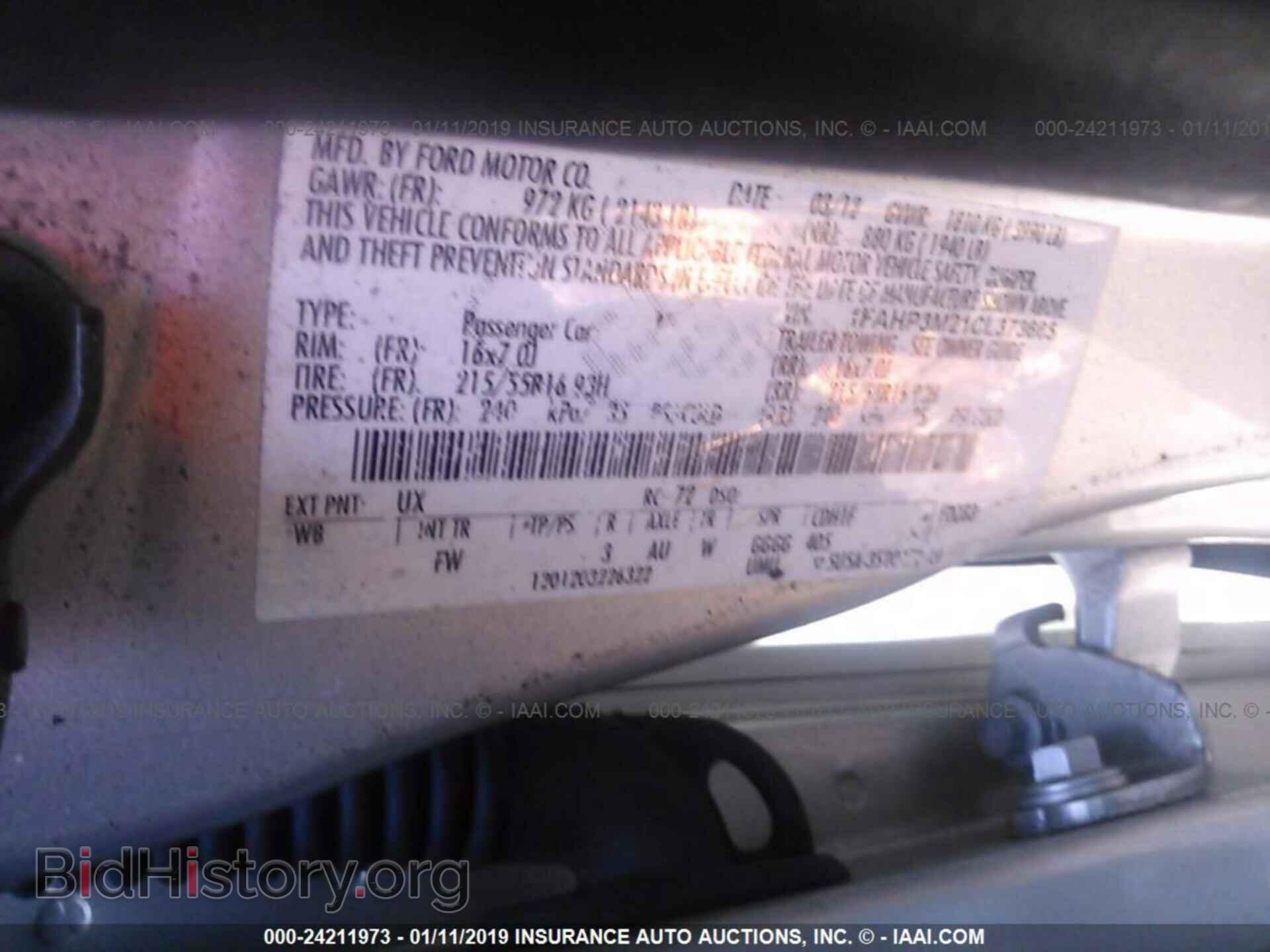 2012 FORD FOCUS - VIN: 1FAHP3M21CL373665 - Photo 9