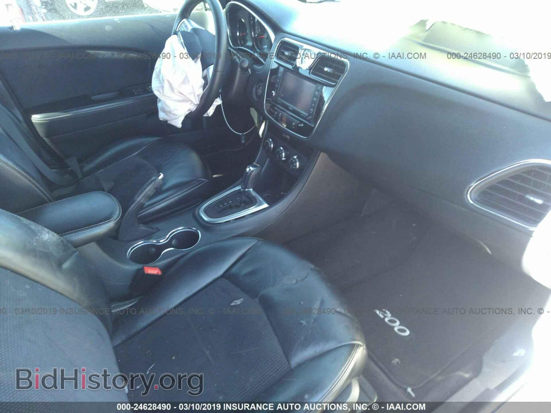 2013 CHRYSLER 200 - VIN: 1C3CCBCG8DN505063 - Фото 5