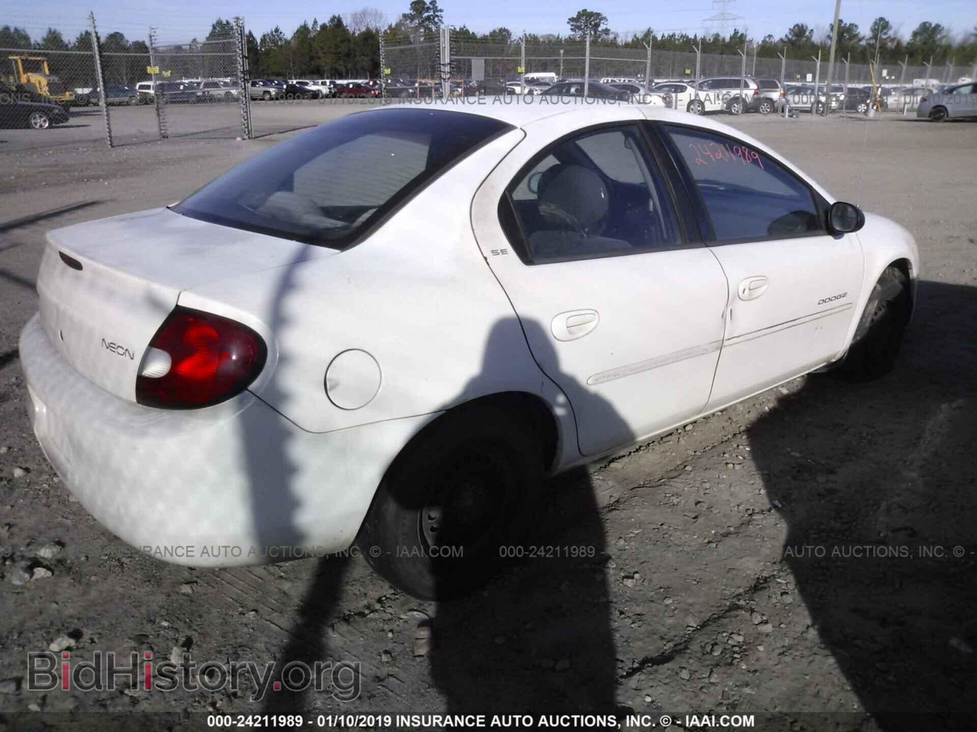 2001 DODGE NEON - VIN: 1B3ES46C51D257370 - Фото 4