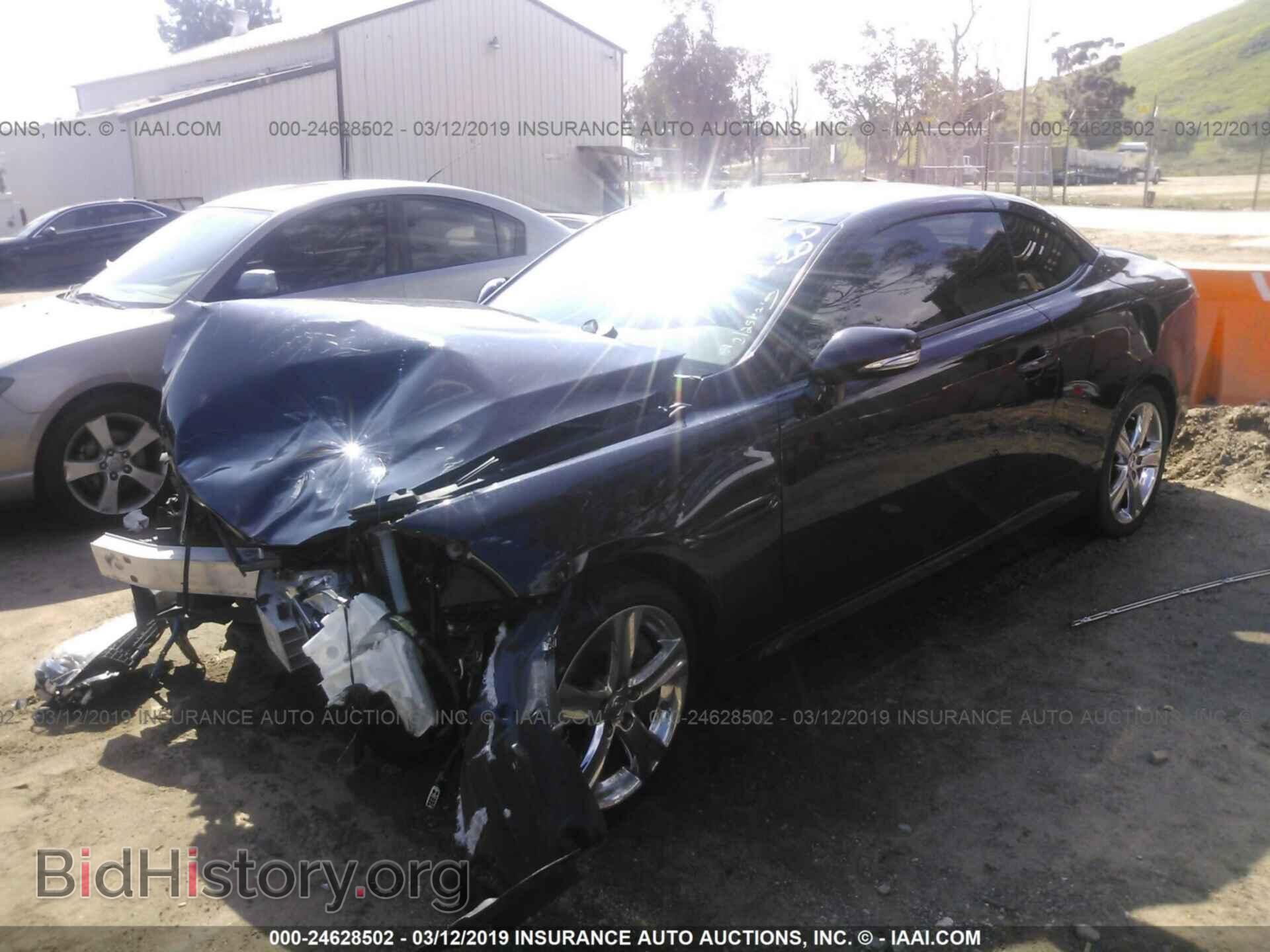 2012 LEXUS IS - VIN: JTHFE2C20C2507640 - Фото 2