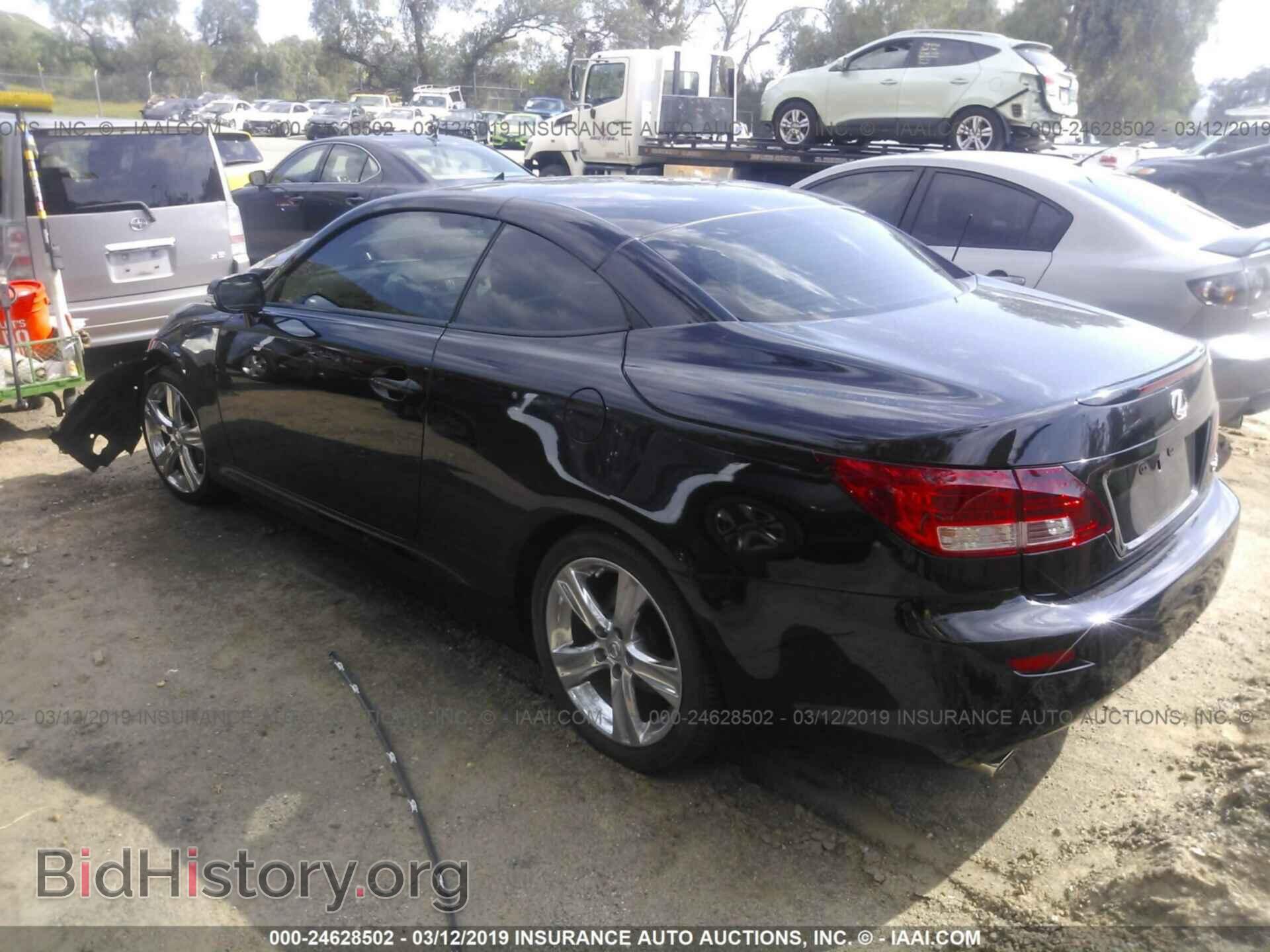 2012 LEXUS IS - VIN: JTHFE2C20C2507640 - Фото 3