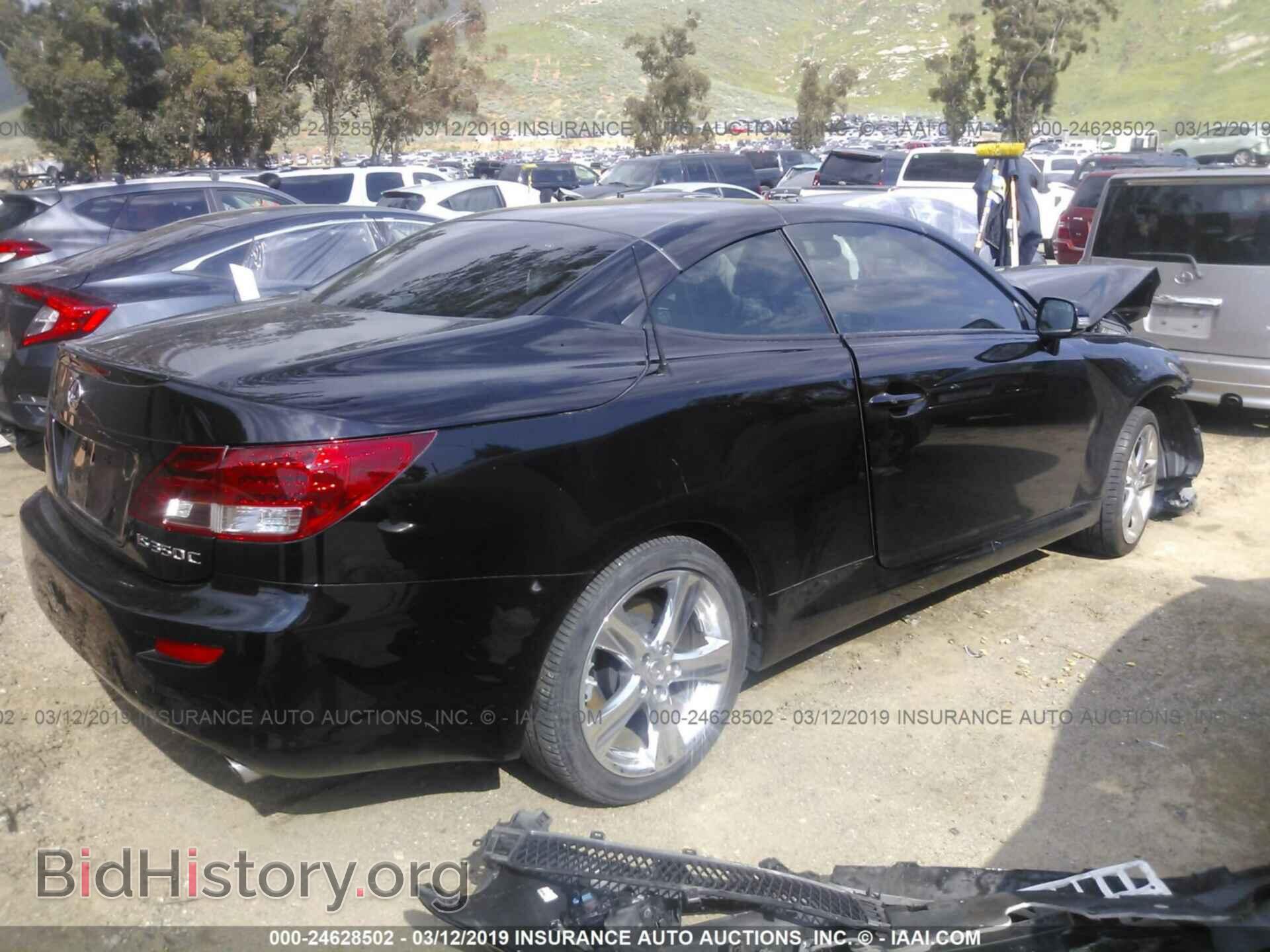 2012 LEXUS IS - VIN: JTHFE2C20C2507640 - Фото 4