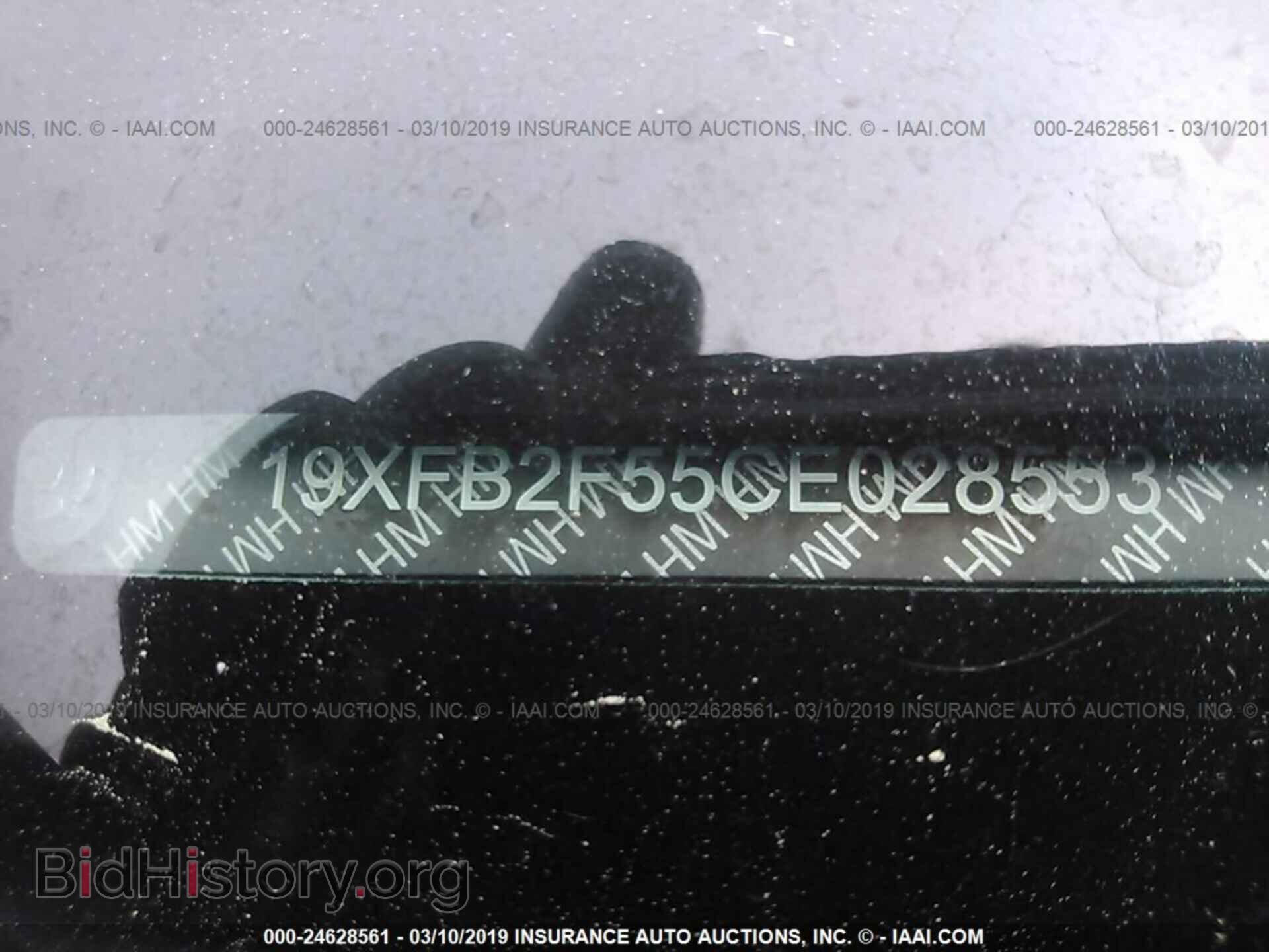2012 HONDA CIVIC - VIN: 19XFB2F55CE028553 - Фото 9