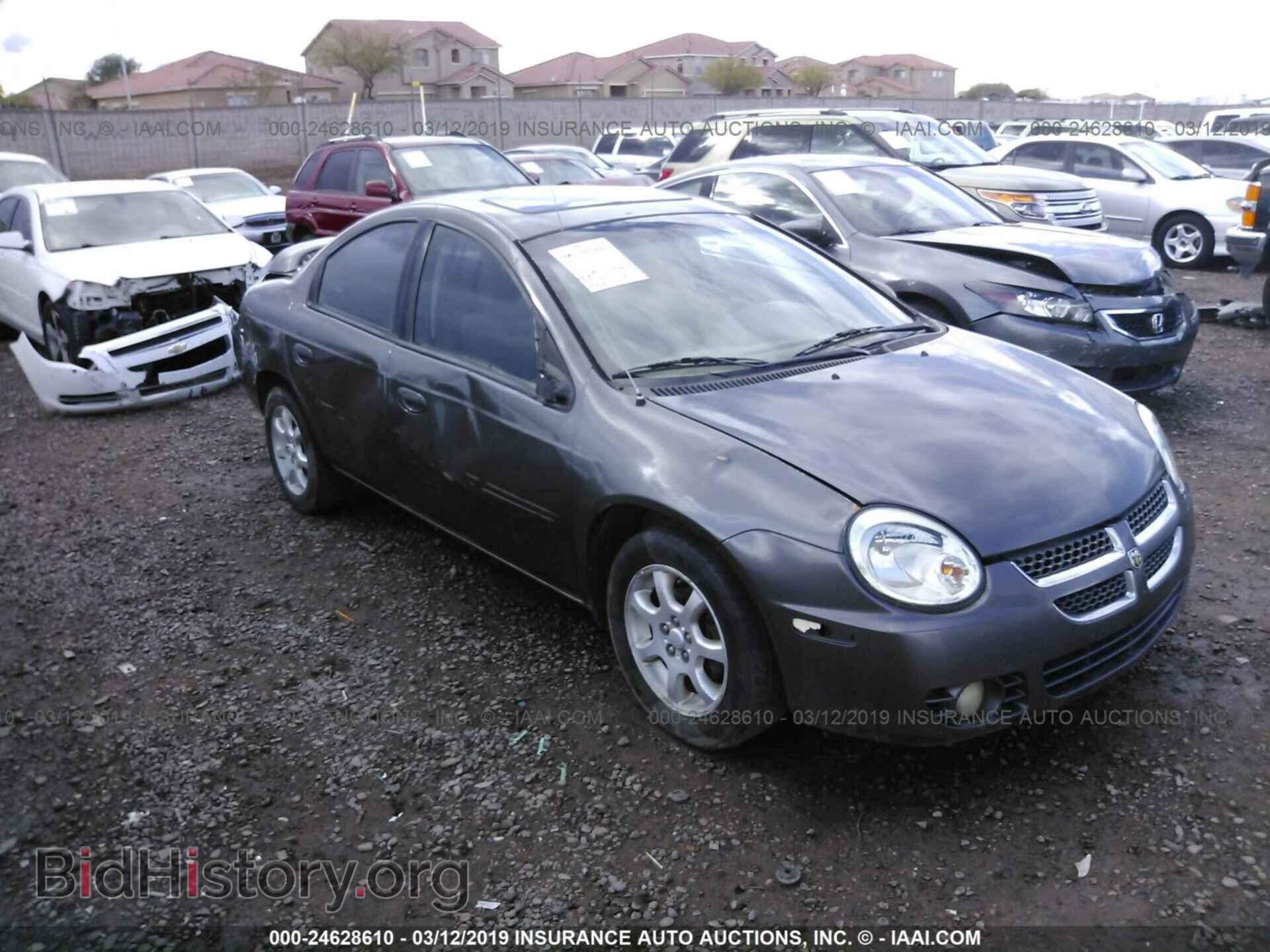 Фотография 1B3ES56CX4D542835 - DODGE NEON 2004