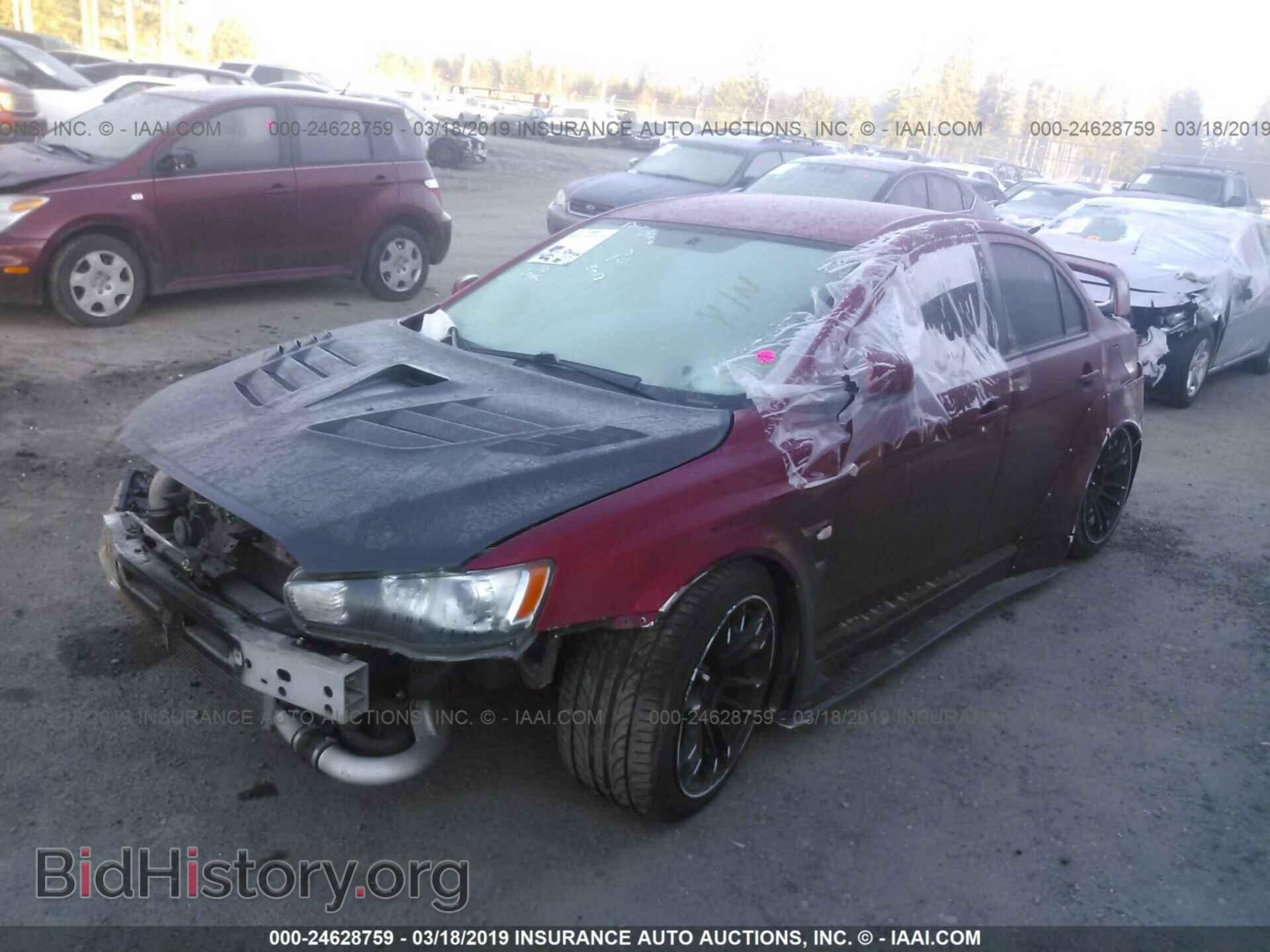 2008 MITSUBISHI LANCER - VIN: JA3AW86VX8U044109 - Фото 2