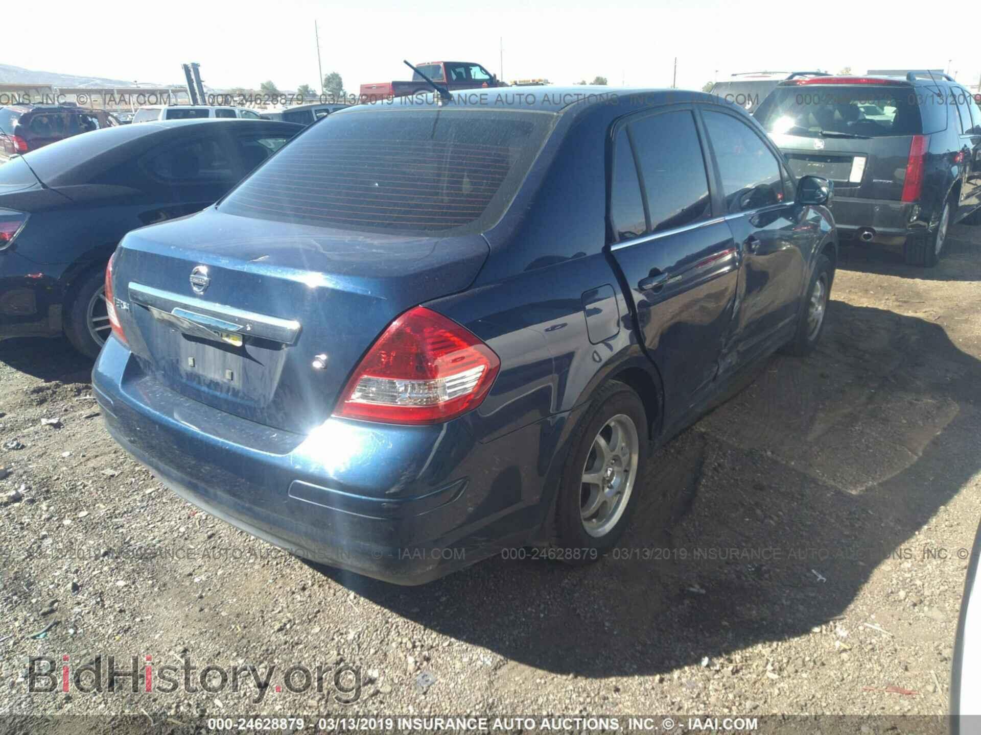 2007 NISSAN VERSA - VIN: 3N1BC11E27L460390 - Фото 4