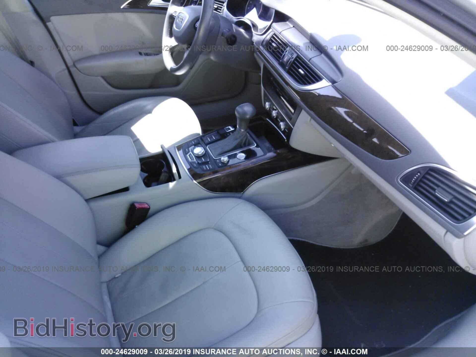 2013 AUDI A6 - VIN: WAUCFAFC5DN012038 - Фото 5