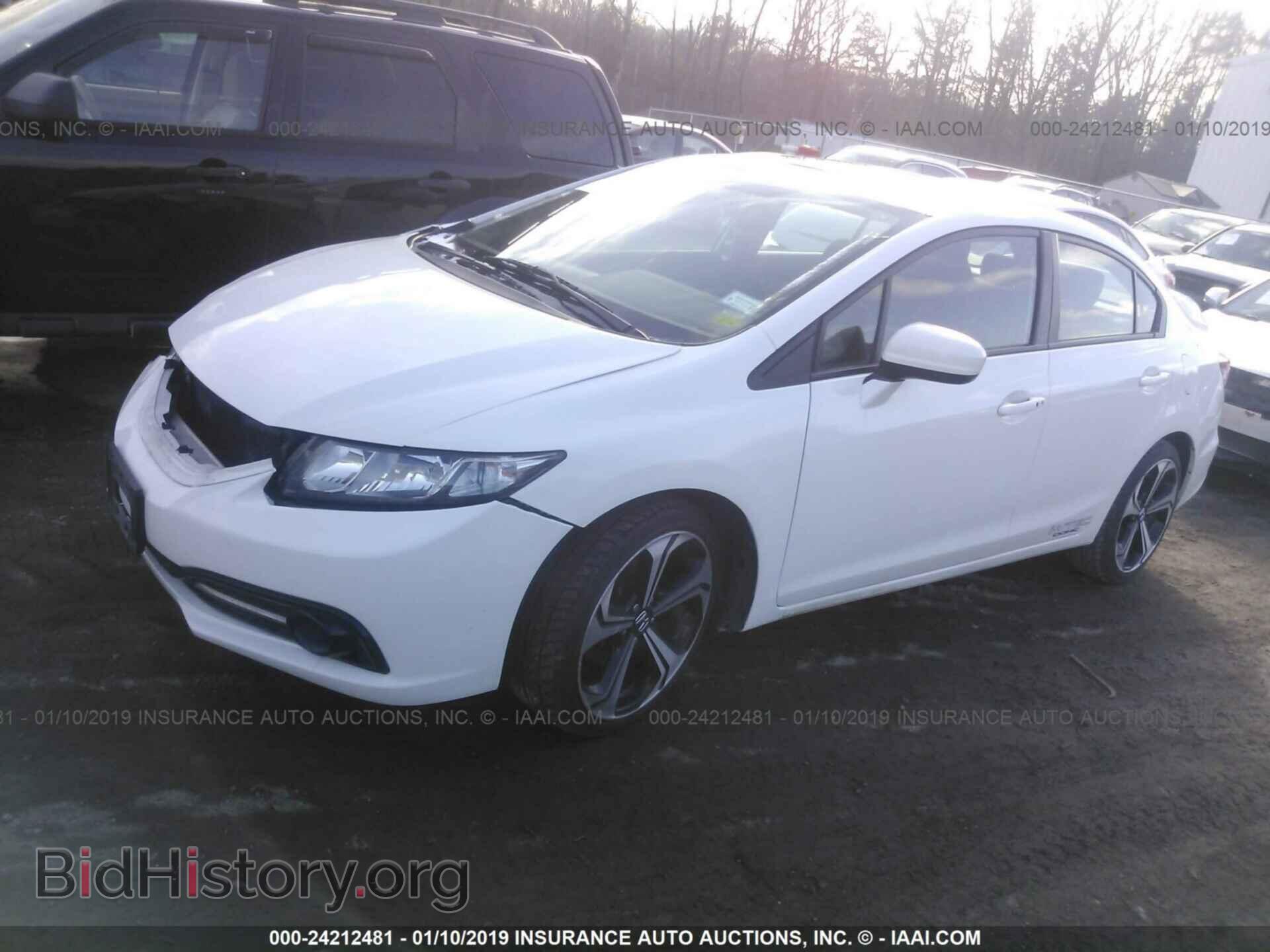 2014 HONDA CIVIC - VIN: 2HGFB6E51EH705969 - Photo 2