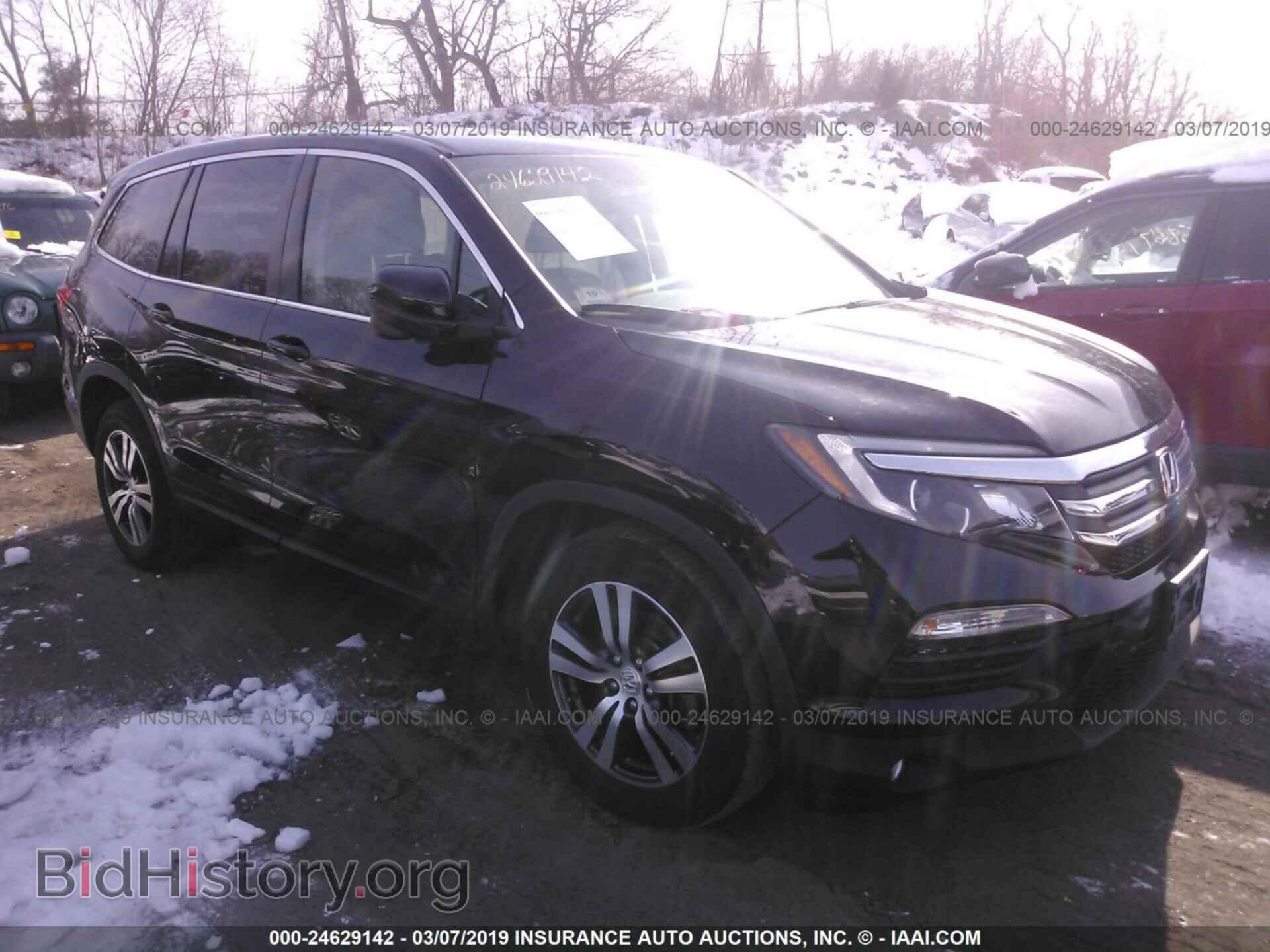 Фотография 5FNYF6H3XGB069308 - HONDA PILOT 2016
