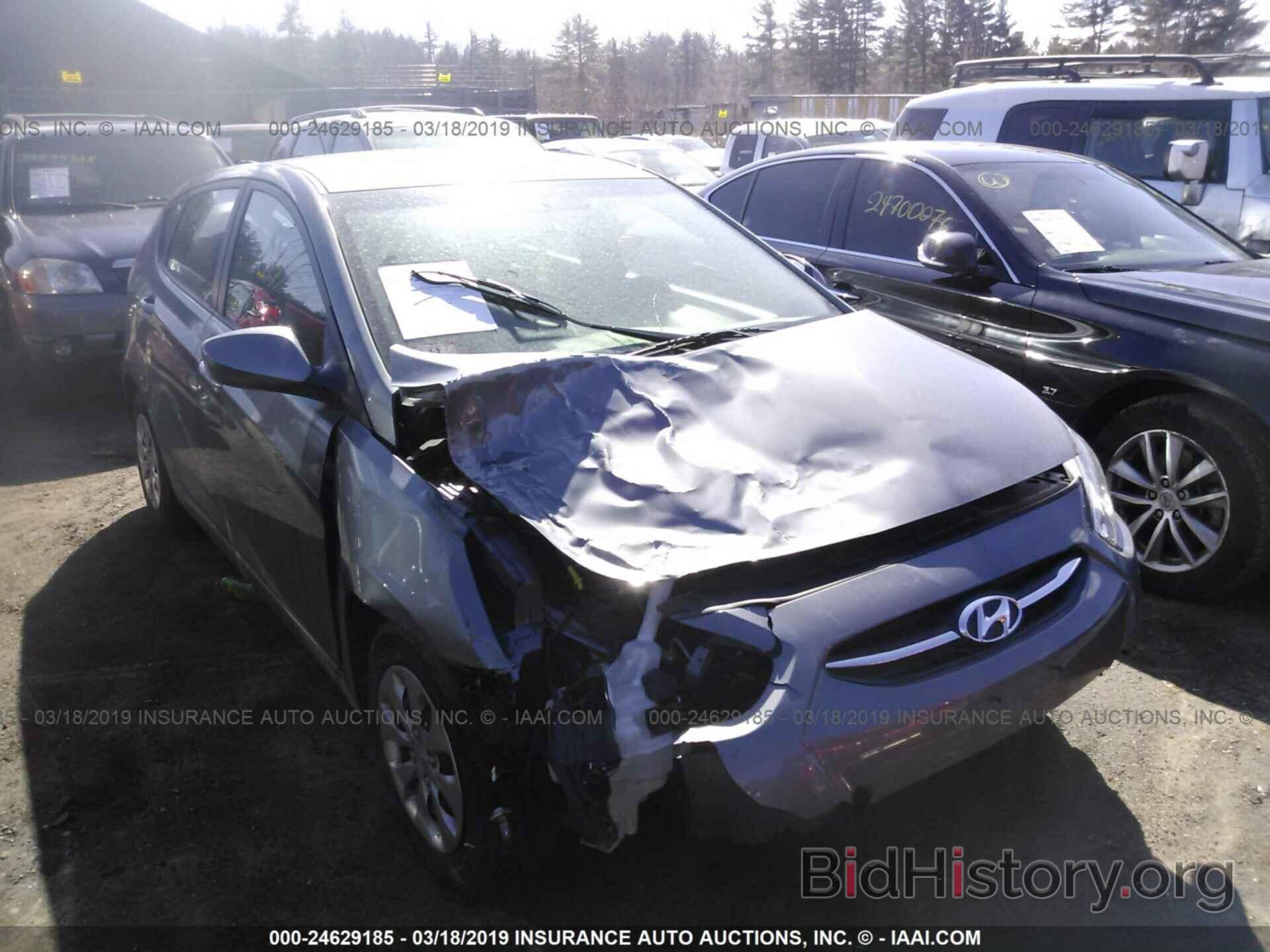 Photo KMHCT5AE5GU290391 - HYUNDAI ACCENT 2016