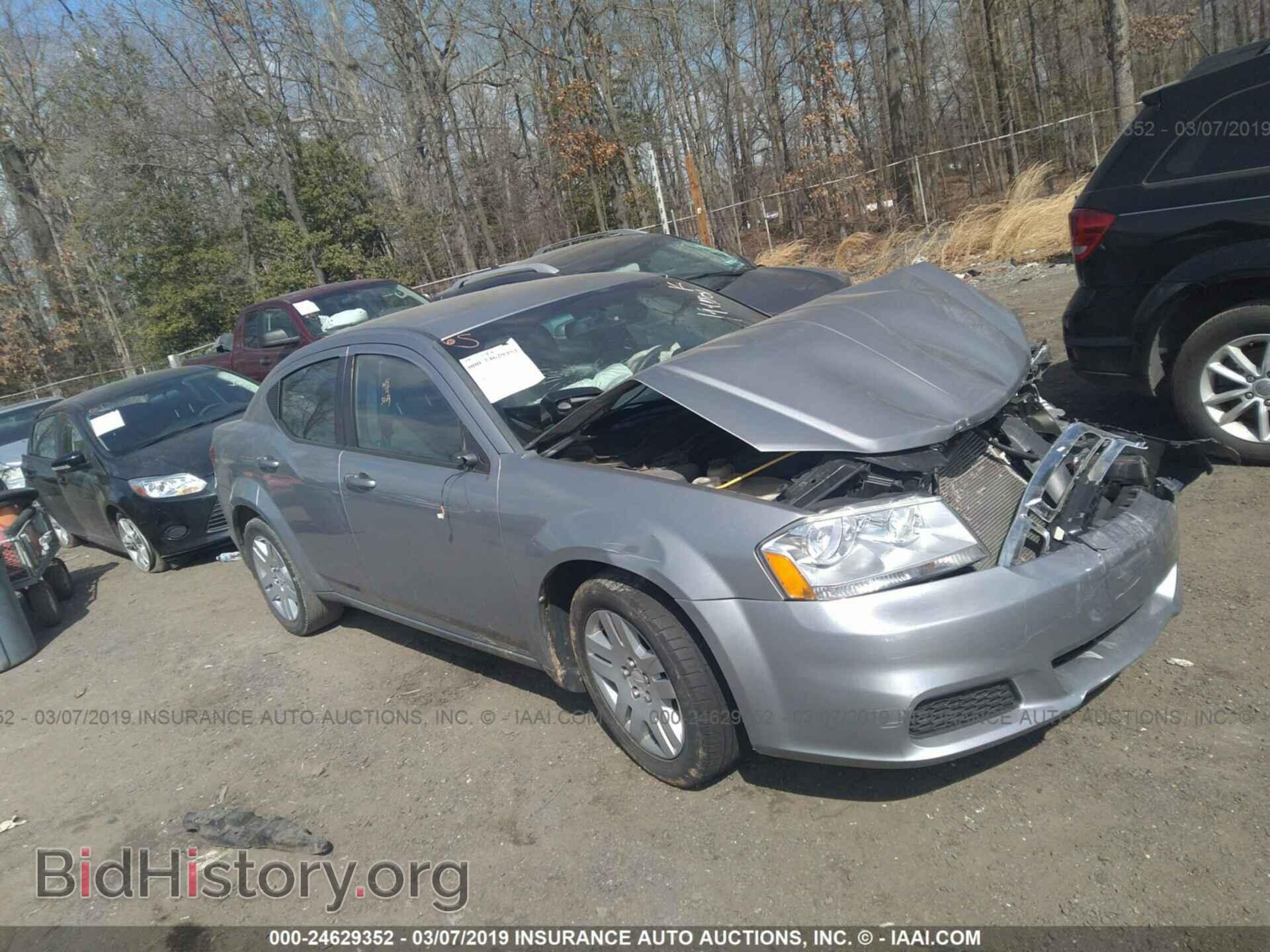 Фотография 1C3CDZAB8DN510972 - DODGE AVENGER 2013