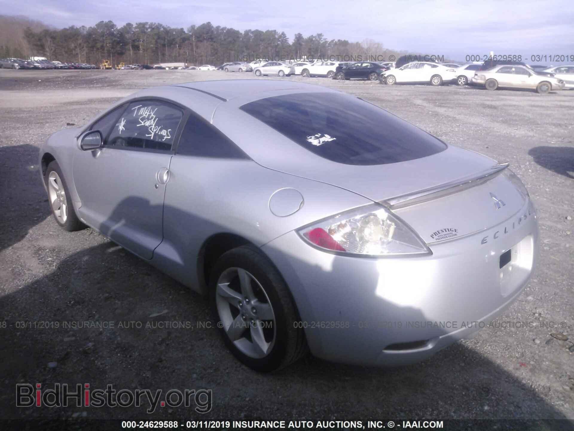 2007 MITSUBISHI ECLIPSE - VIN: 4A3AK24F17E062655 - Фото 3