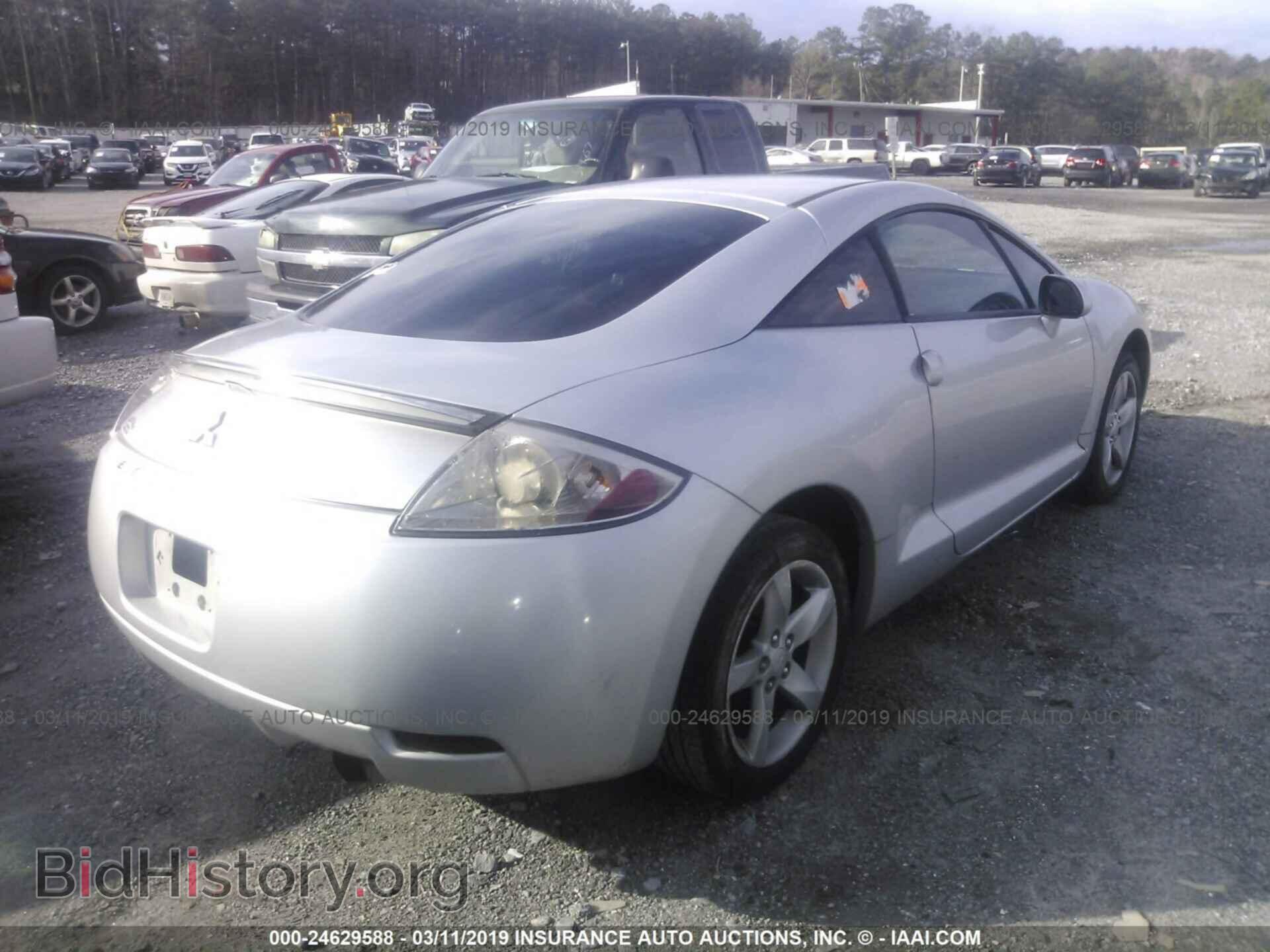 2007 MITSUBISHI ECLIPSE - VIN: 4A3AK24F17E062655 - Фото 4