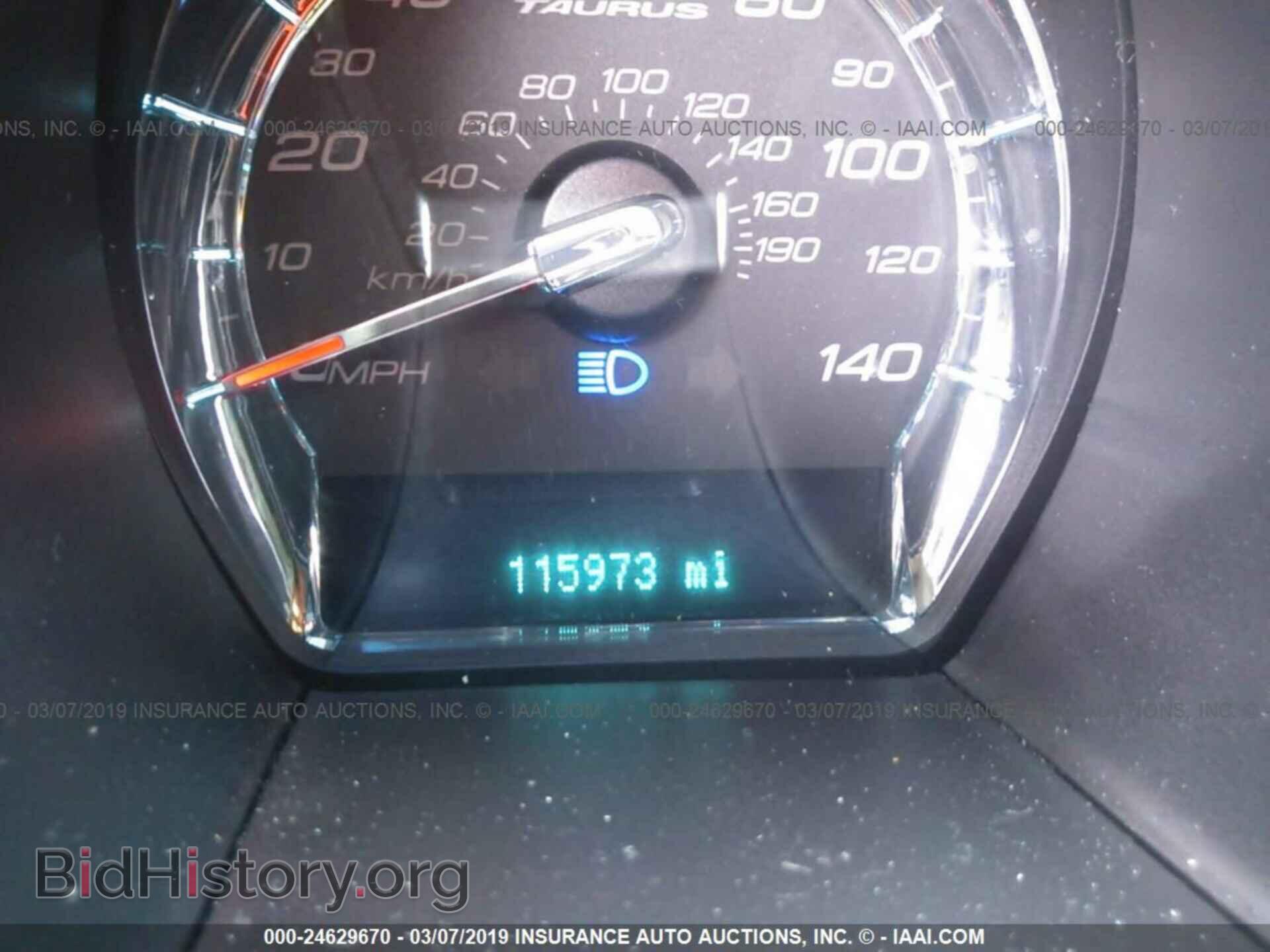 2011 FORD TAURUS - VIN: 1FAHP2KT0BG128269 - Фото 7