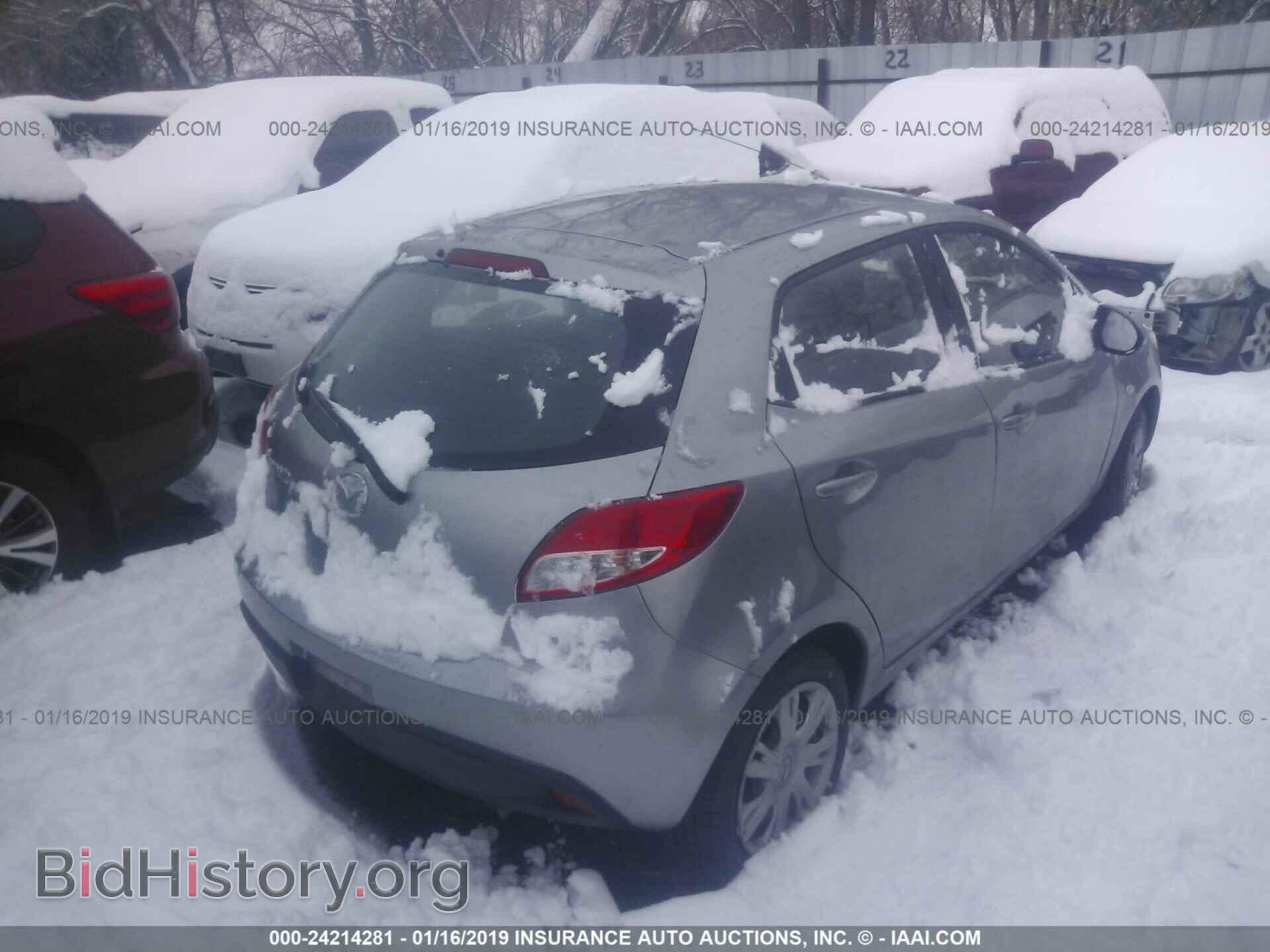 2012 MAZDA MAZDA2 - VIN: JM1DE1KYXC0132585 - Фото 4