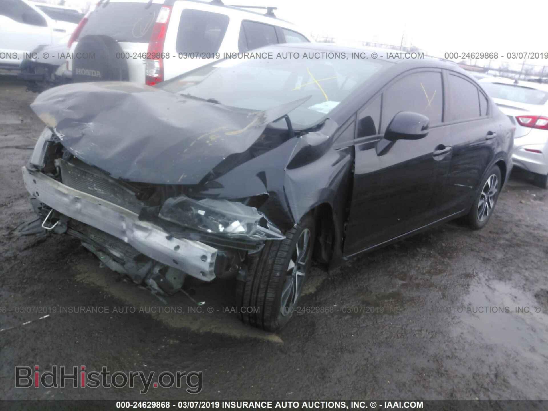 2013 HONDA CIVIC - VIN: 19XFB2F98DE010407 - Фото 2