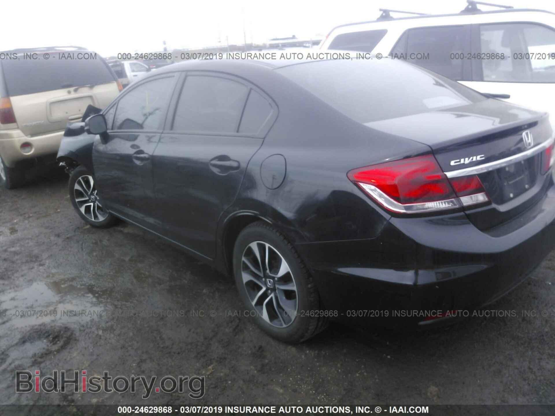 2013 HONDA CIVIC - VIN: 19XFB2F98DE010407 - Фото 3