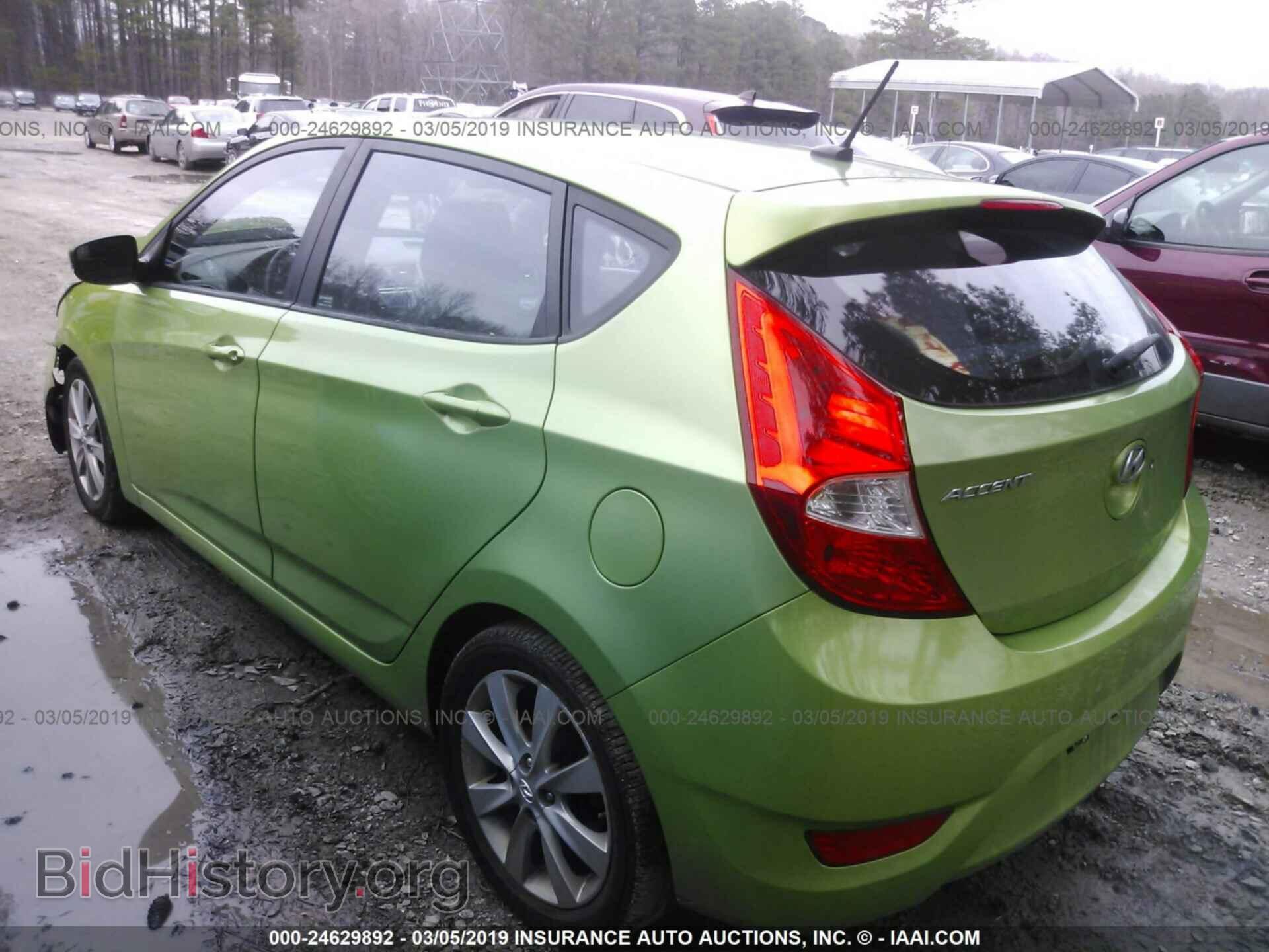 2013 HYUNDAI ACCENT - VIN: KMHCU5AE2DU084325 - Фото 3