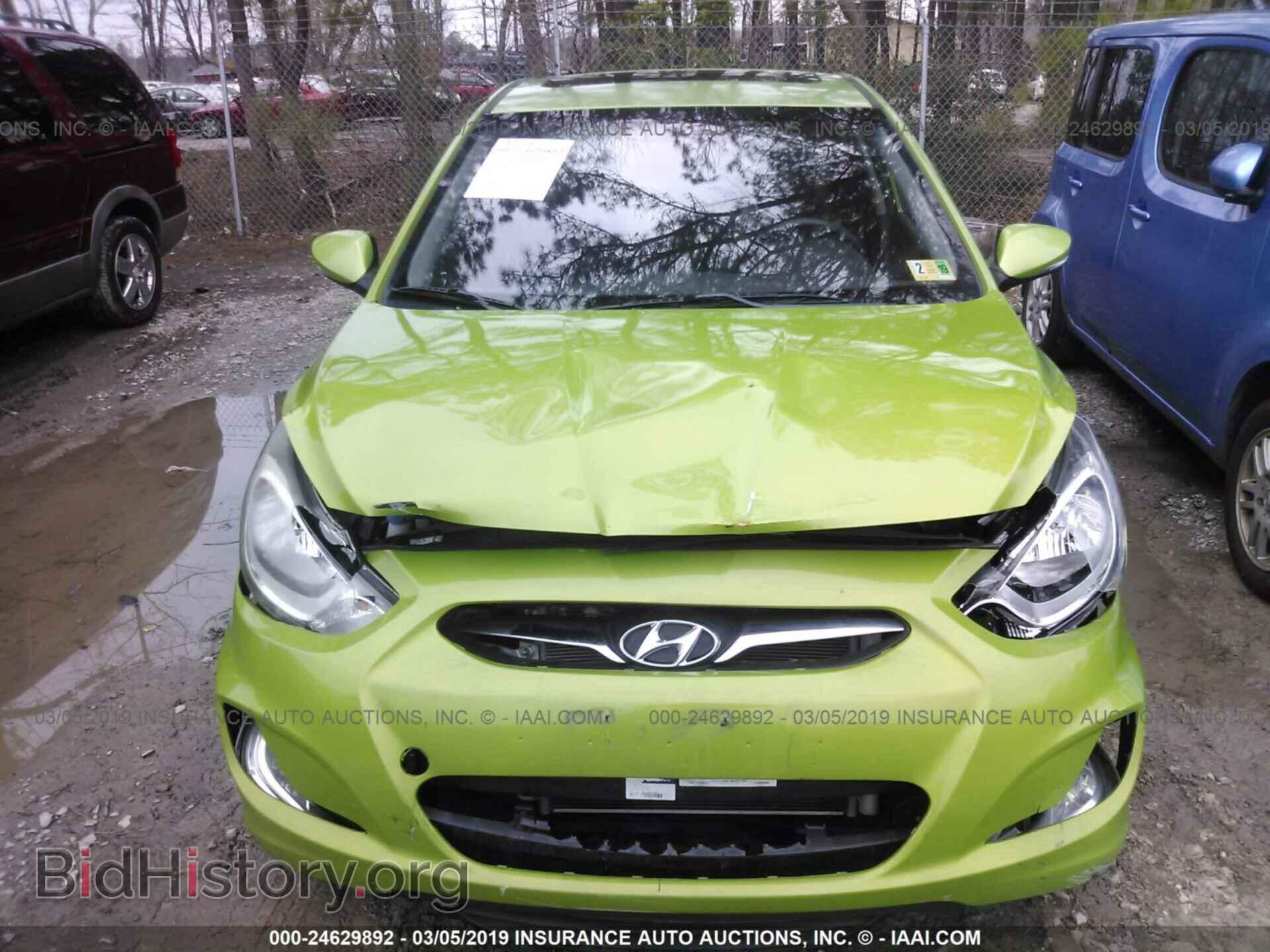 2013 HYUNDAI ACCENT - VIN: KMHCU5AE2DU084325 - Фото 6