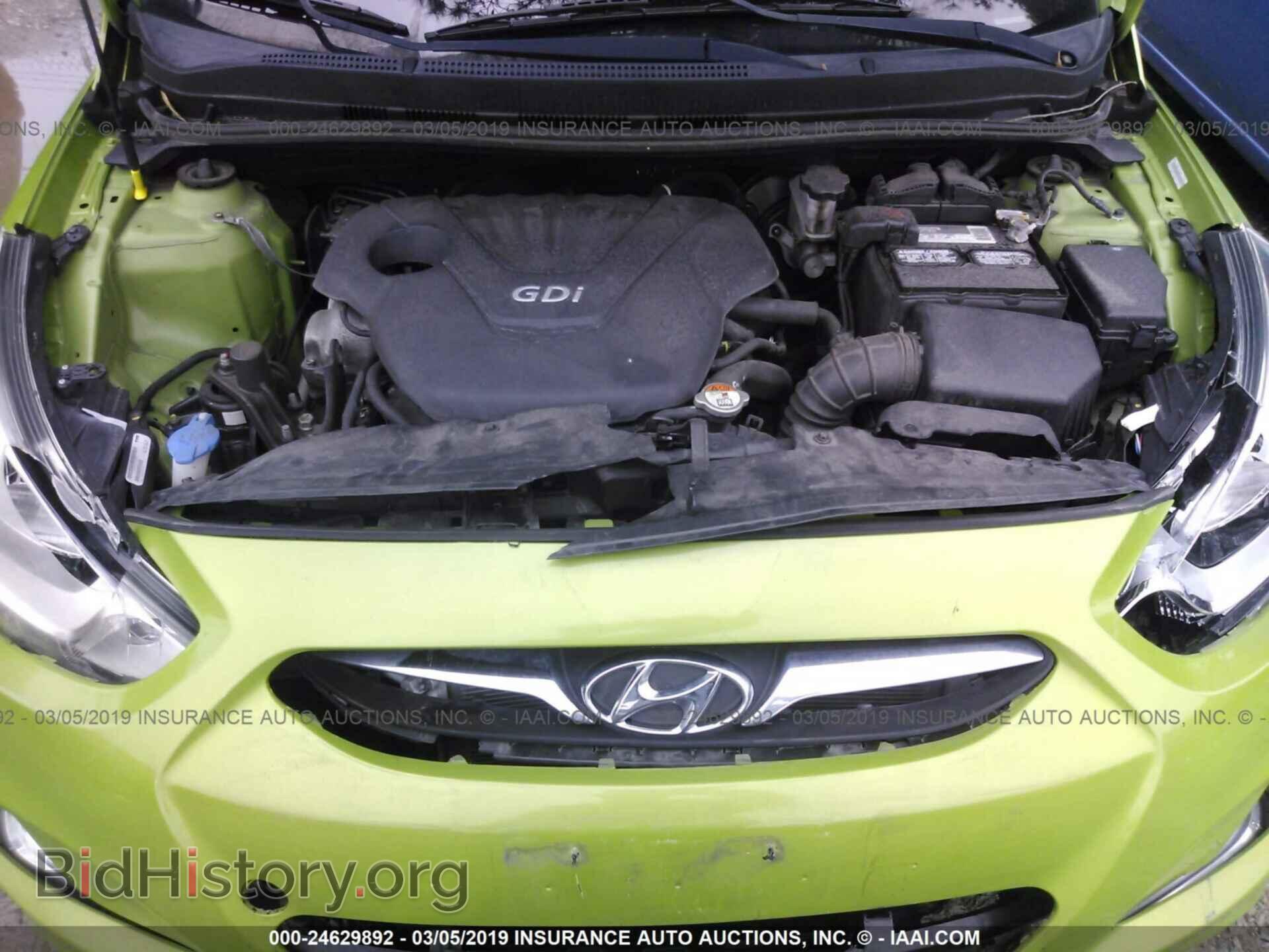 2013 HYUNDAI ACCENT - VIN: KMHCU5AE2DU084325 - Фото 10