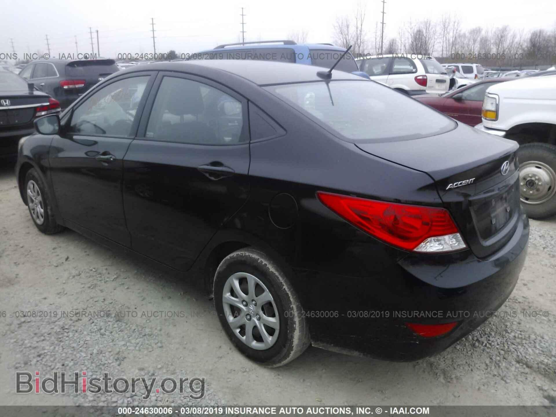 2013 HYUNDAI ACCENT - VIN: KMHCT4AE8DU460474 - Фото 3