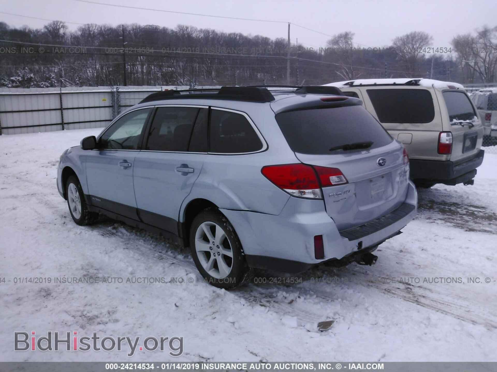 2014 SUBARU OUTBACK - VIN: 4S4BRBCC4E3290146 - Фото 3