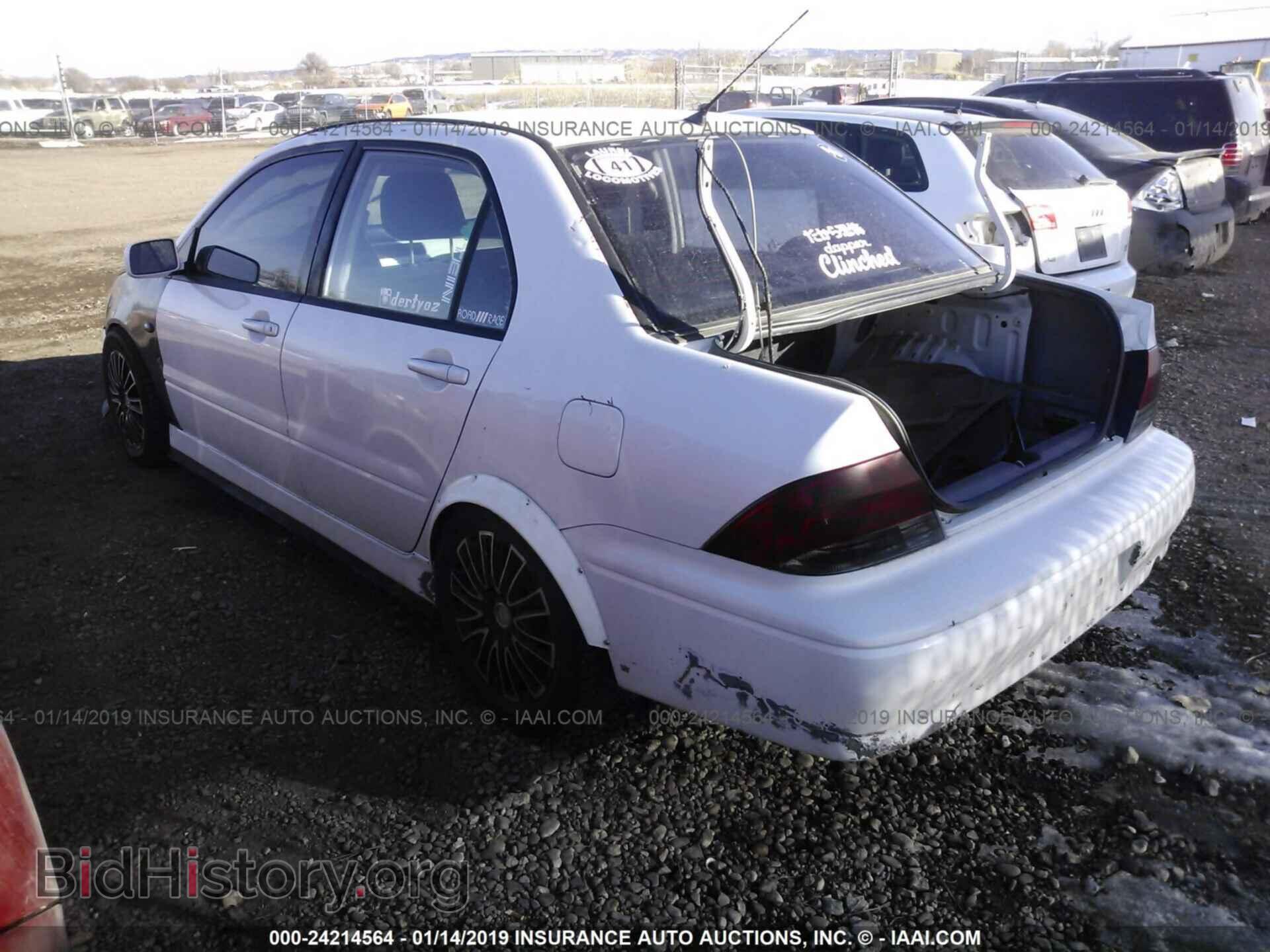 2002 MITSUBISHI LANCER - VIN: JA3AJ86E32U026394 - Photo 3