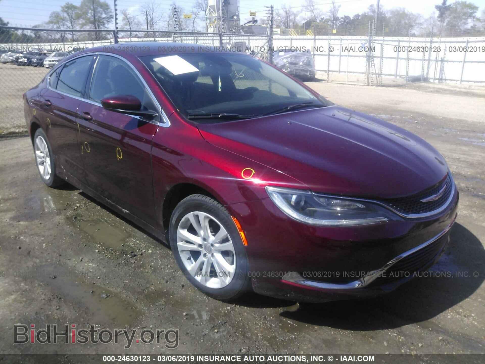 Photo 1C3CCCAB0GN167255 - CHRYSLER 200 2016
