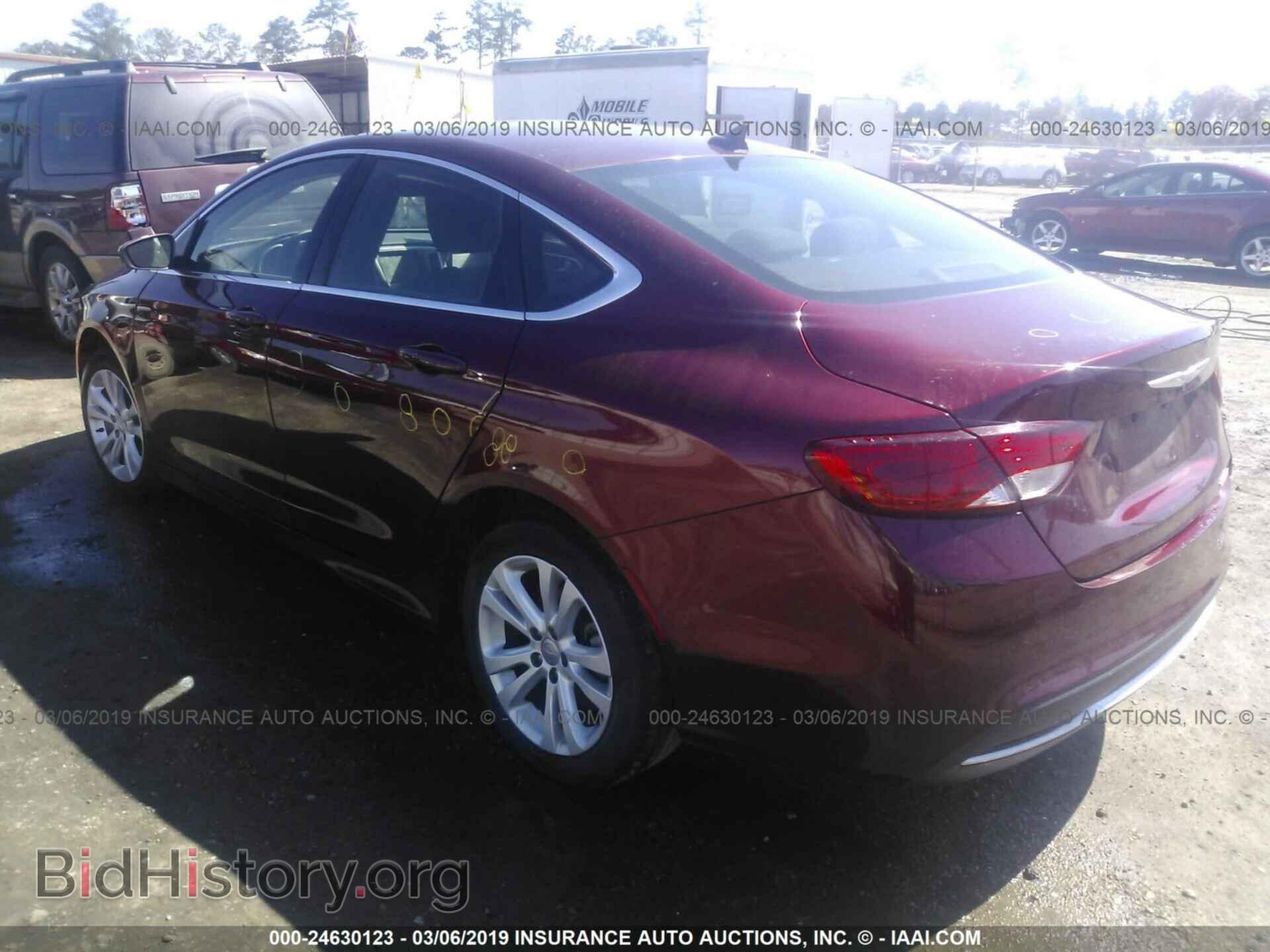 2016 CHRYSLER 200 - VIN: 1C3CCCAB0GN167255 - Фото 3