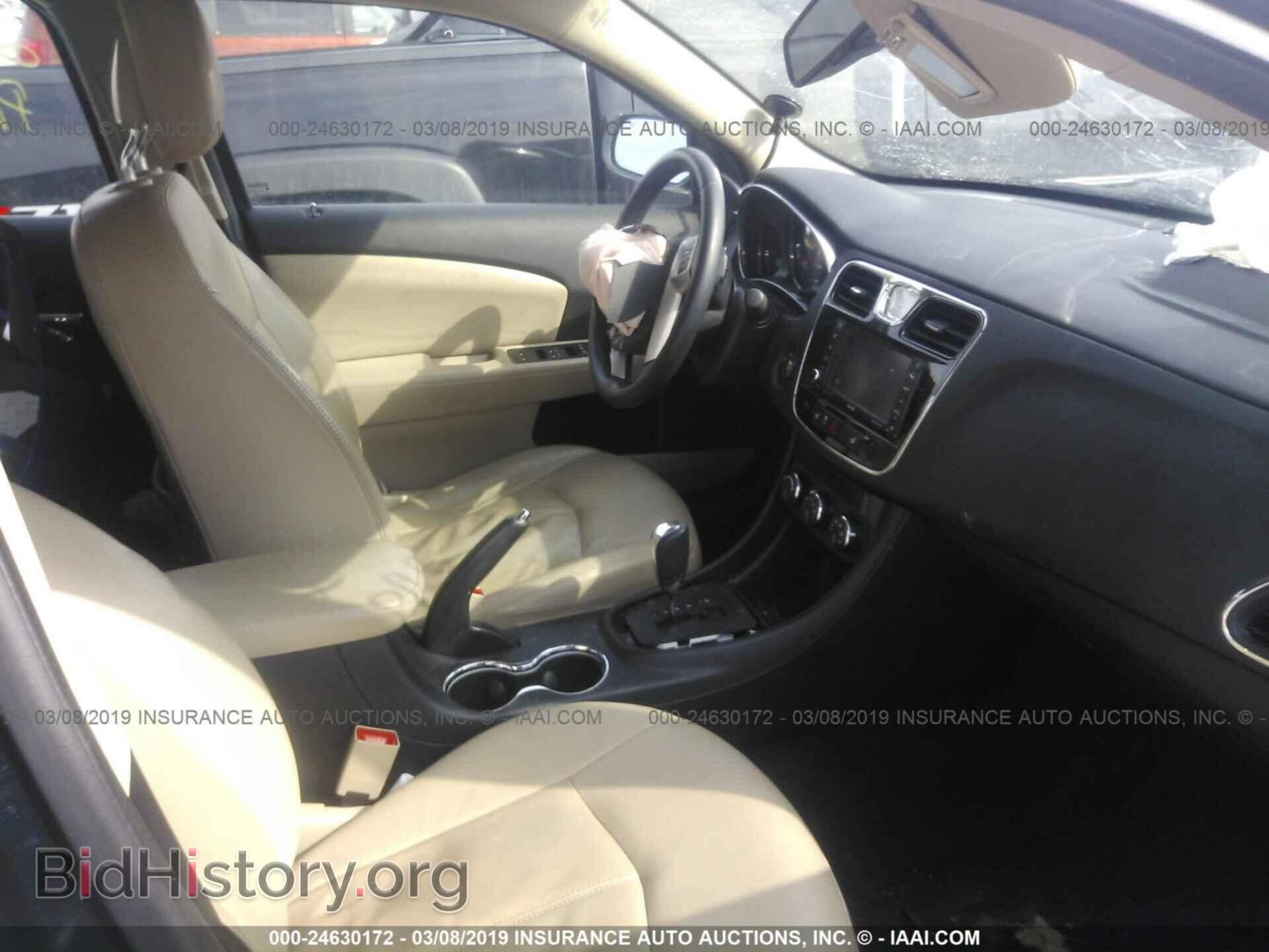 2012 CHRYSLER 200 - VIN: 1C3CCBCB1CN304172 - Фото 5