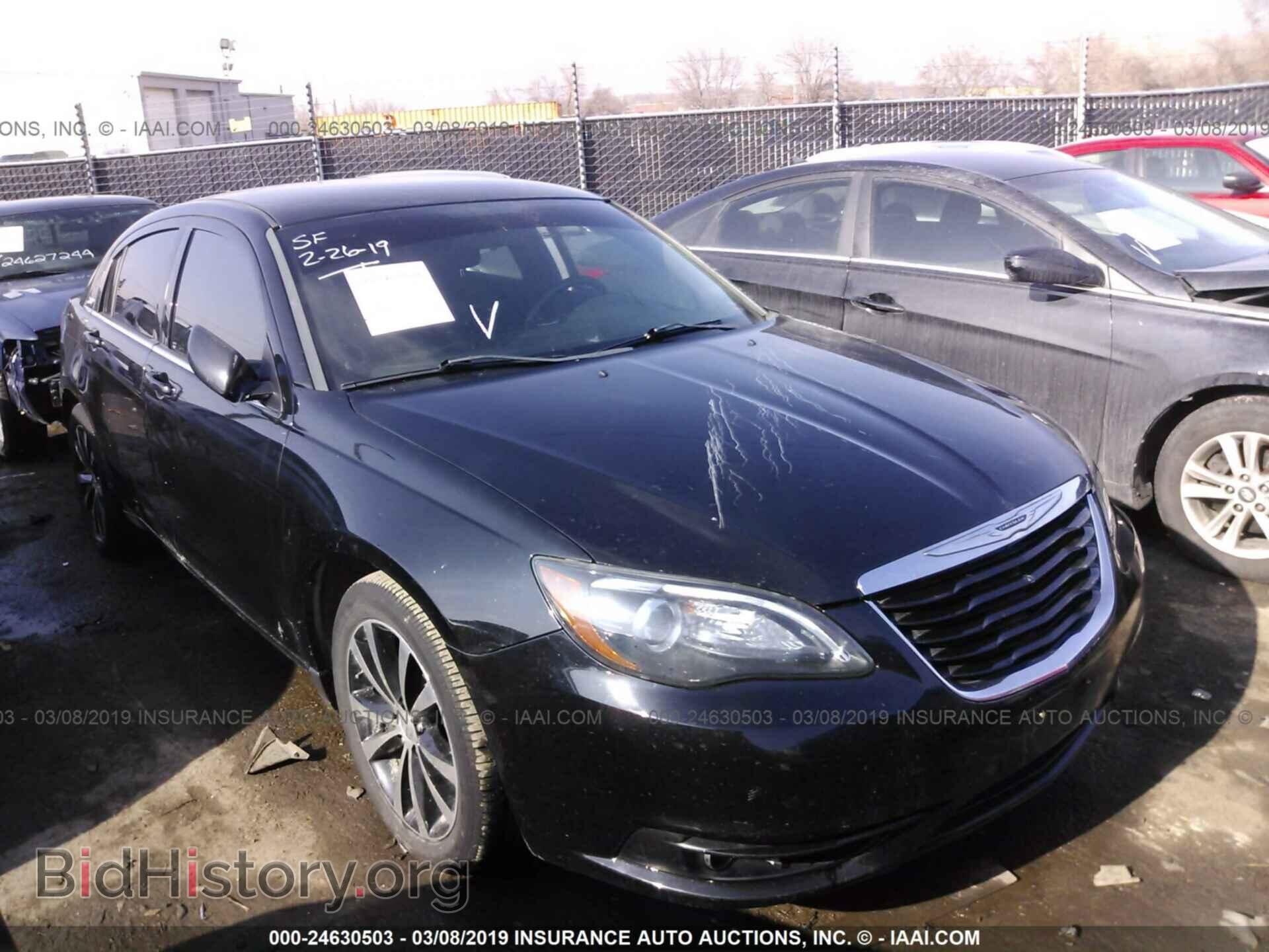 Фотография 1C3CCBBG7CN297807 - CHRYSLER 200 2012