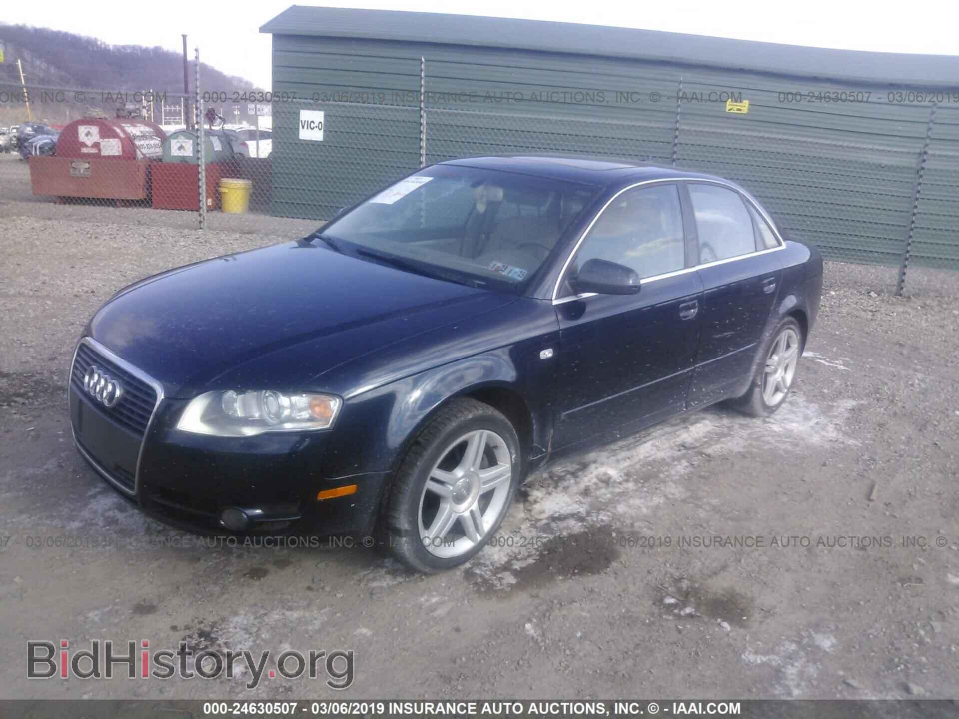 2007 AUDI A4 - VIN: WAUDF78E27A152016 - Фото 2