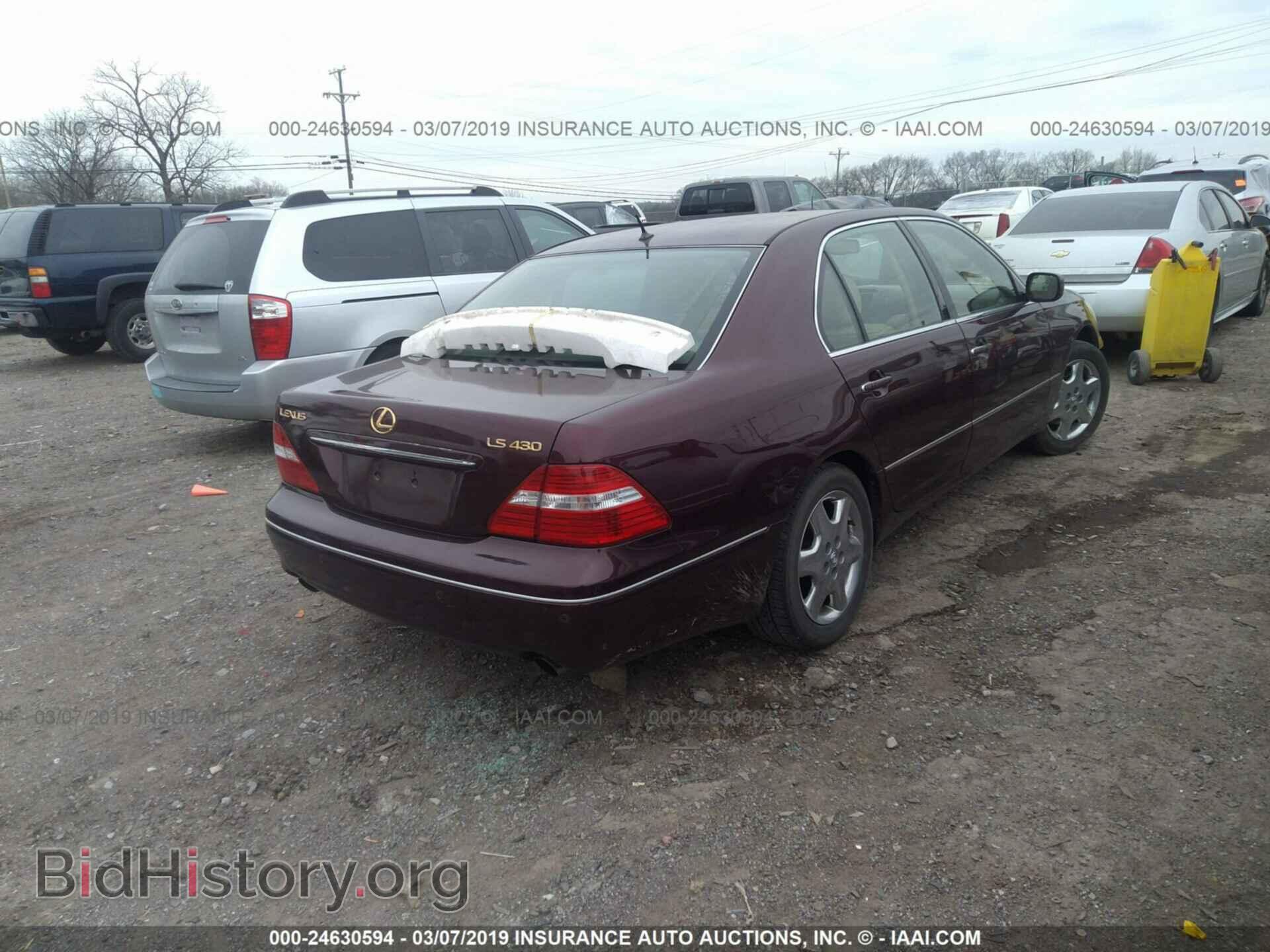 2004 LEXUS LS - VIN: JTHBN36F140167690 - Photo 4
