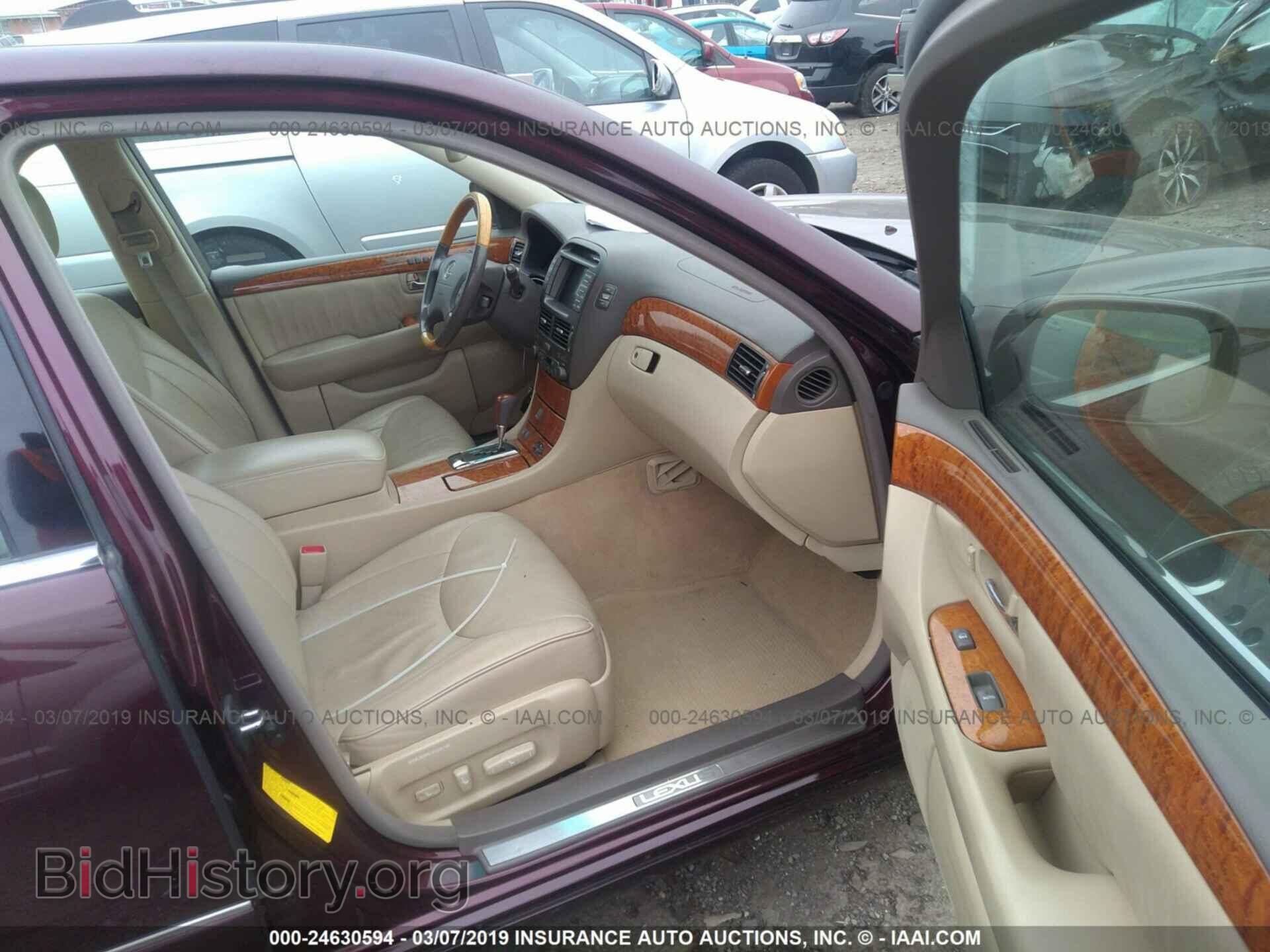 2004 LEXUS LS - VIN: JTHBN36F140167690 - Photo 5