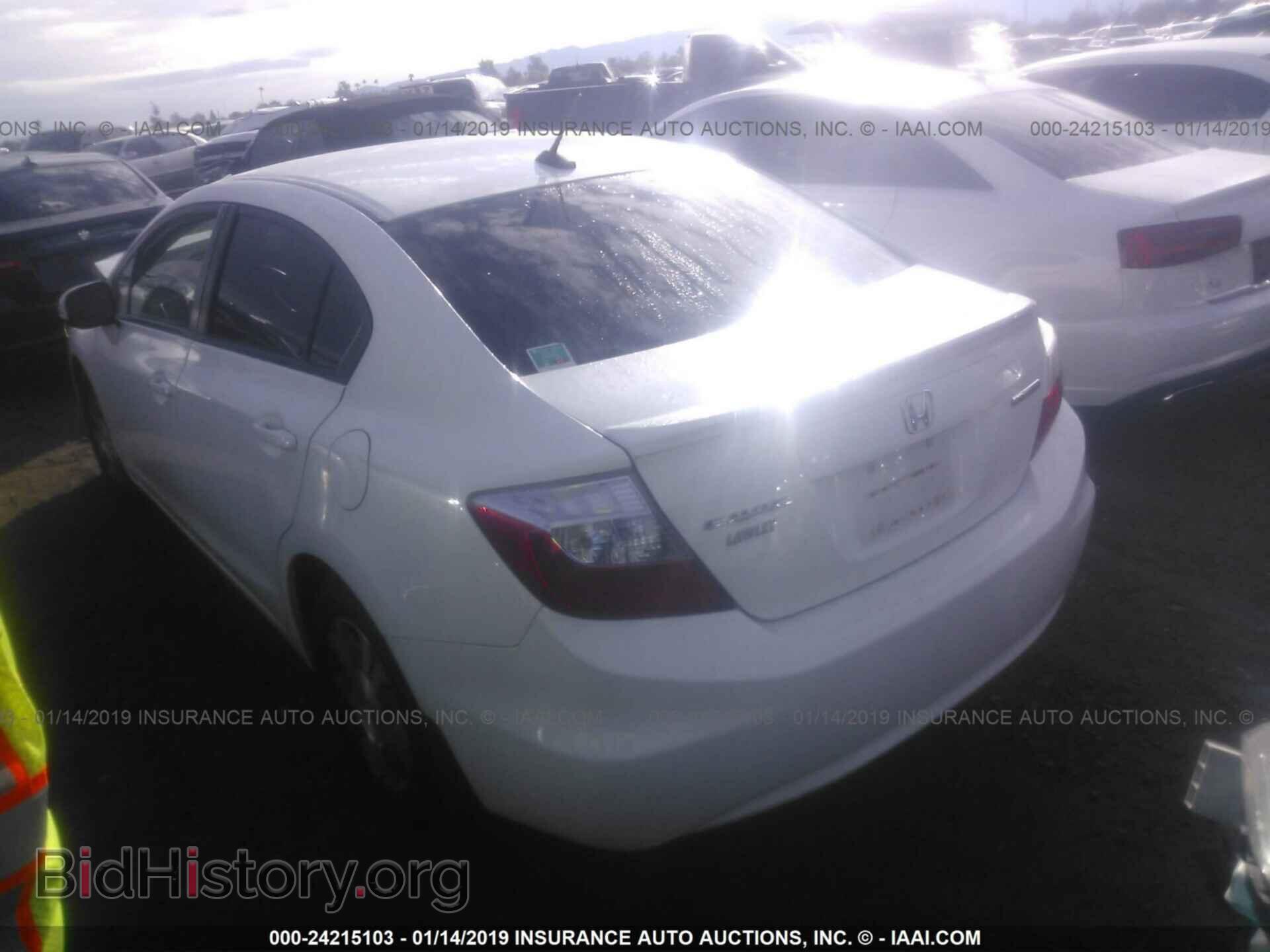 2012 HONDA CIVIC - VIN: JHMFB4F28CS005815 - Фото 3