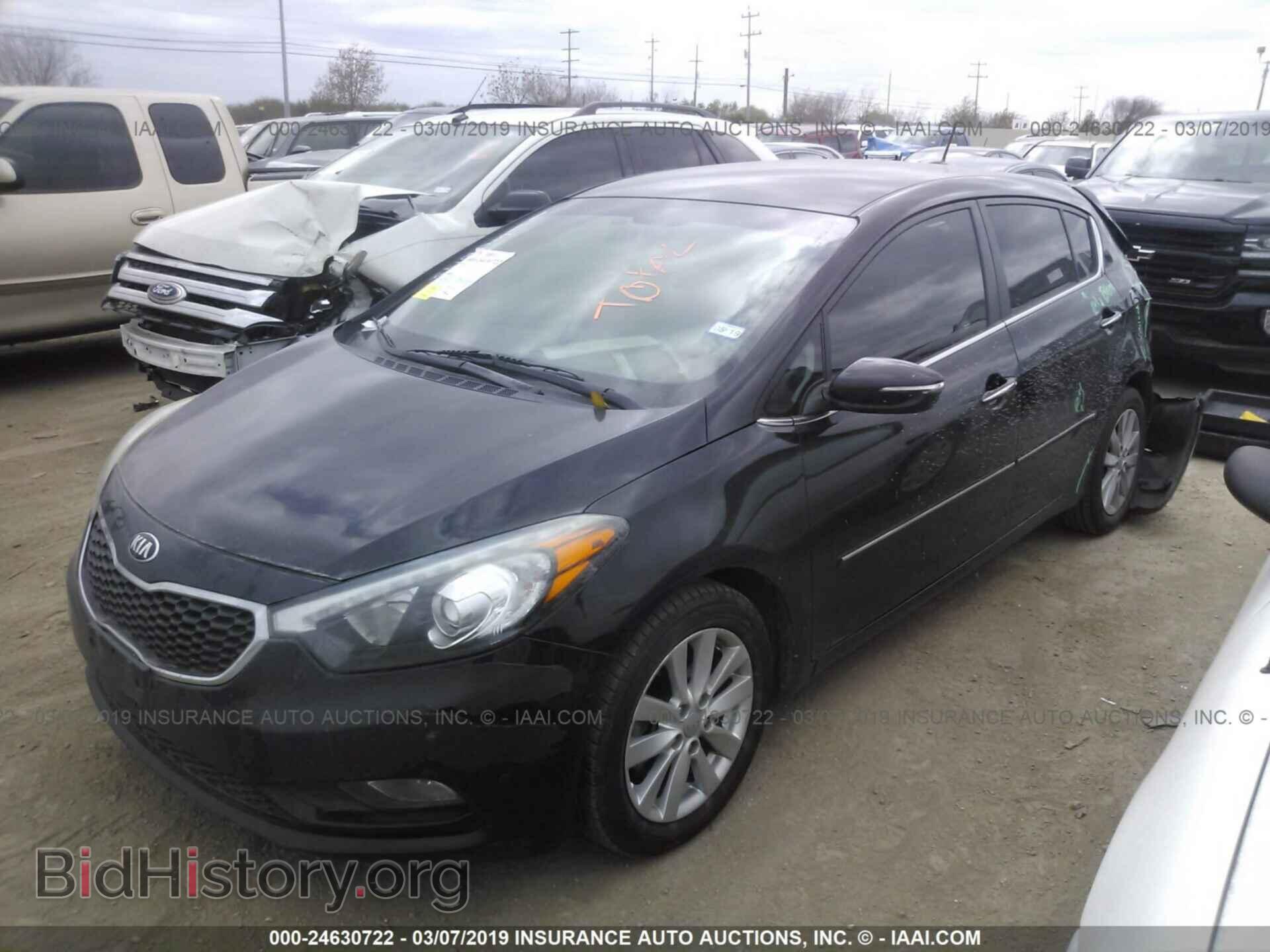 2014 KIA FORTE - VIN: KNAFX5A83E5243090 - Фото 2