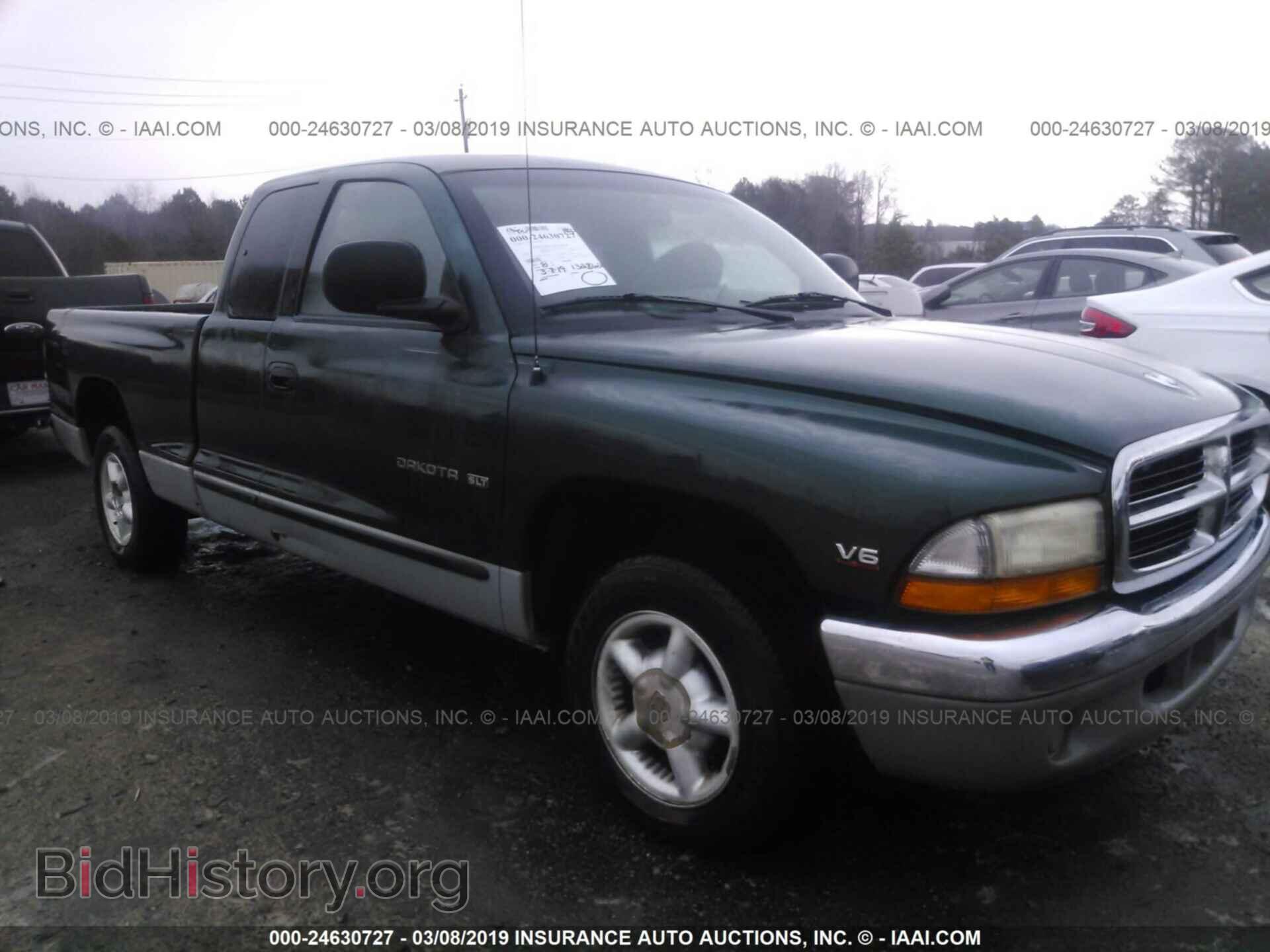 Фотография 1B7GL22X8WS606784 - DODGE DAKOTA 1998