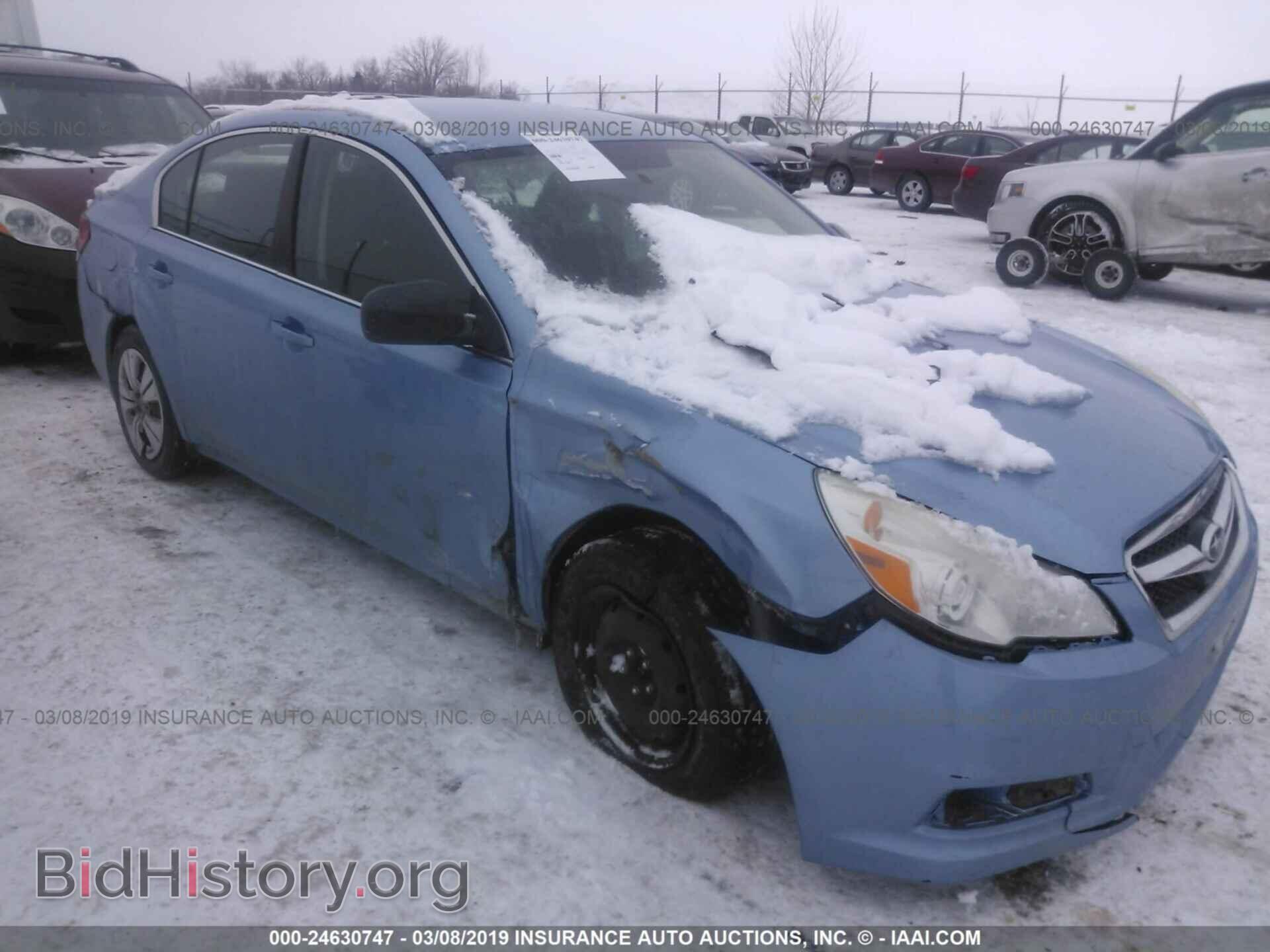 2011 SUBARU LEGACY - VIN: 4S3BMBA62B3221127 - Фото 6
