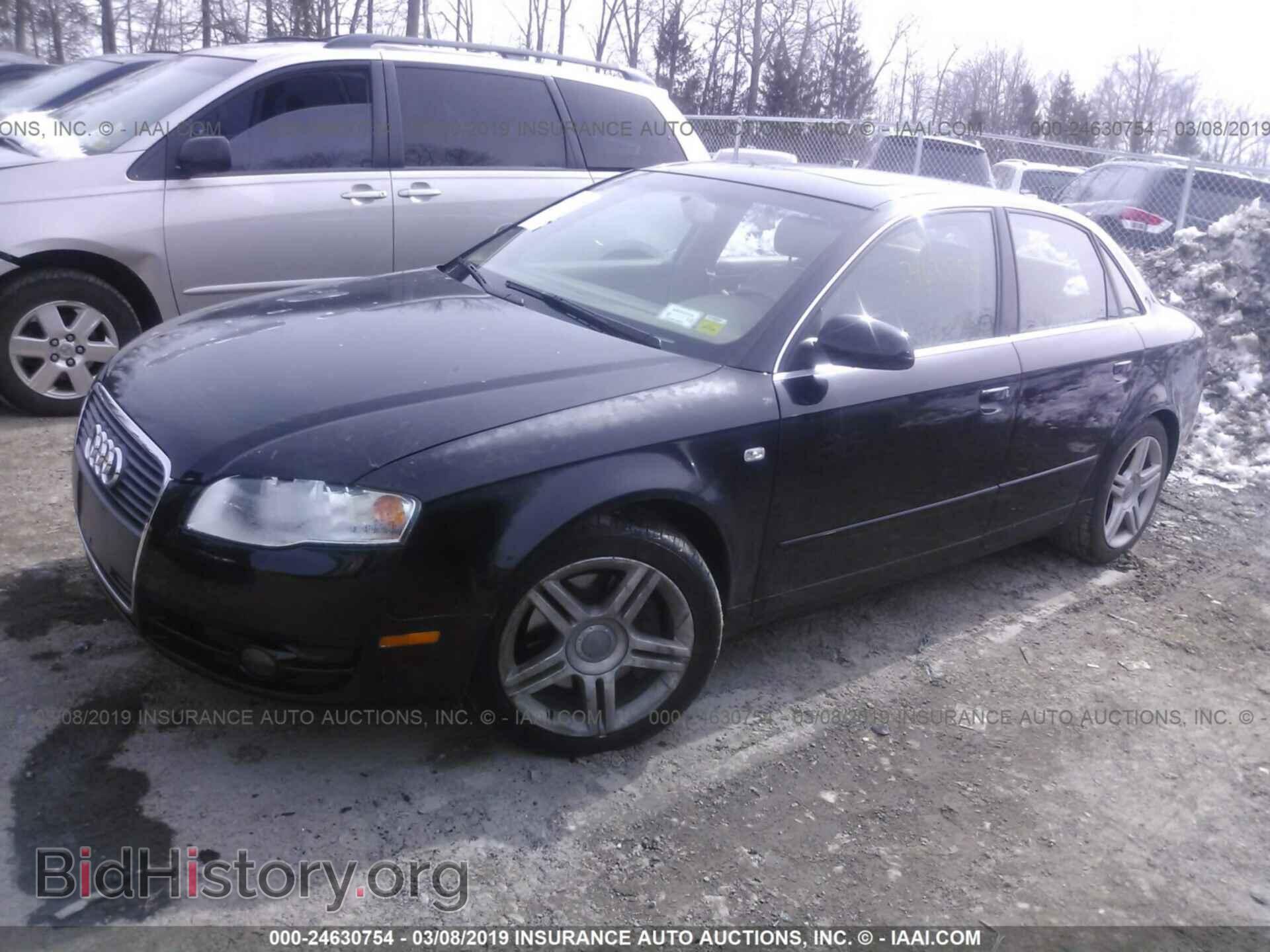 2007 AUDI A4 - VIN: WAUDF78E37A265540 - Фото 2
