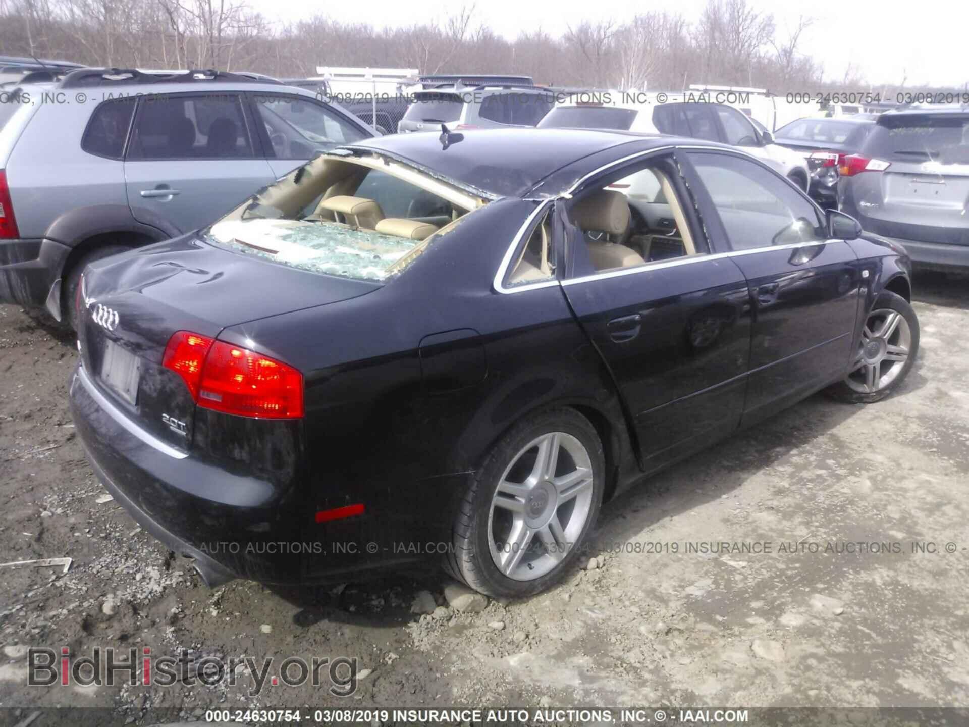2007 AUDI A4 - VIN: WAUDF78E37A265540 - Фото 4