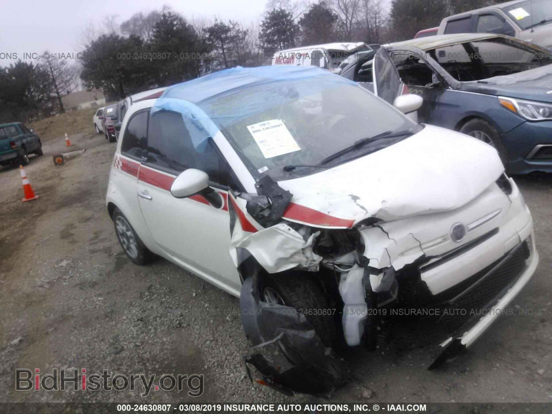 Photo 3C3CFFDR7CT352799 - FIAT 500 2012