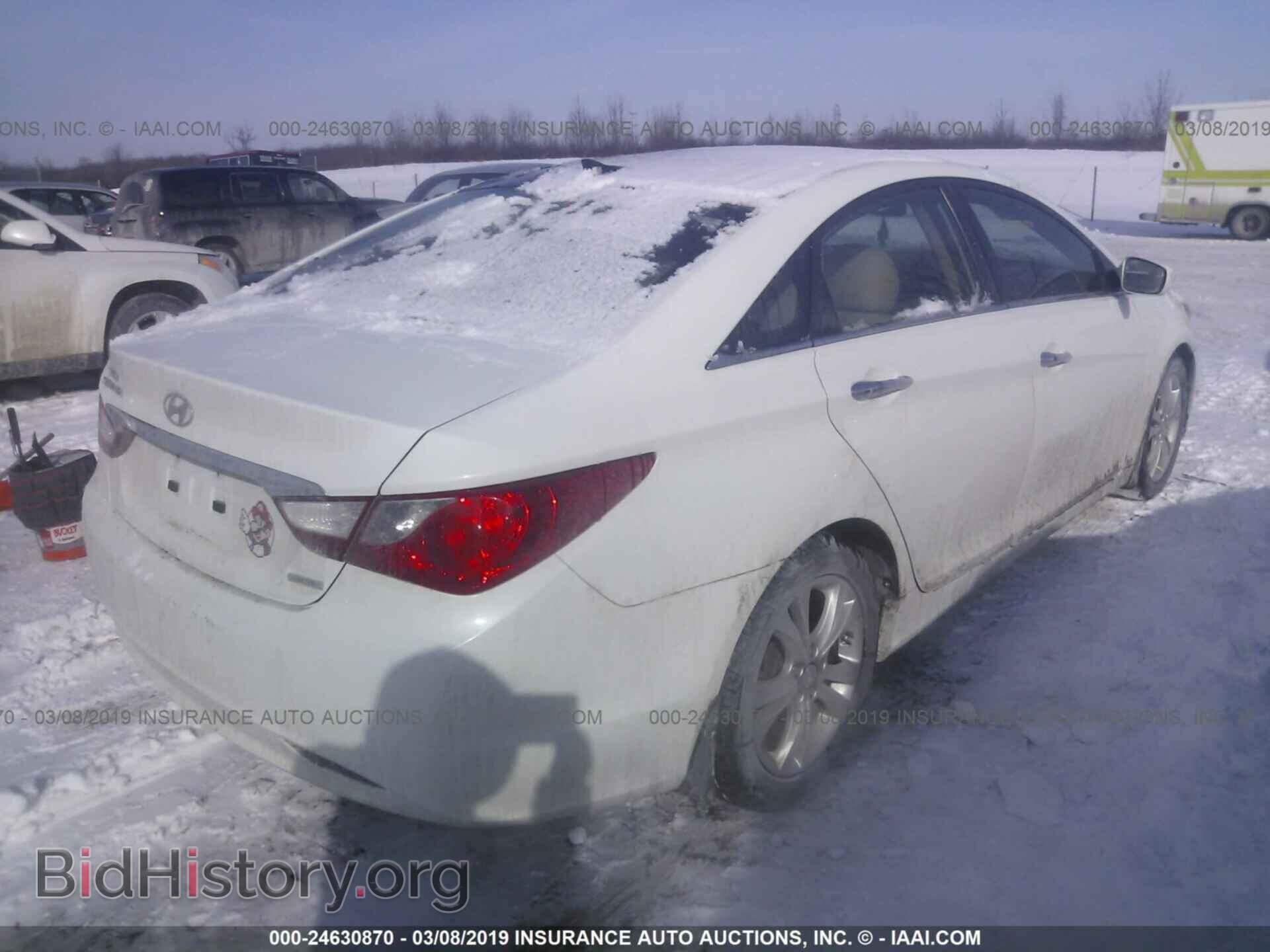 2012 HYUNDAI SONATA - VIN: 5NPEC4AC6CH437506 - Фото 4