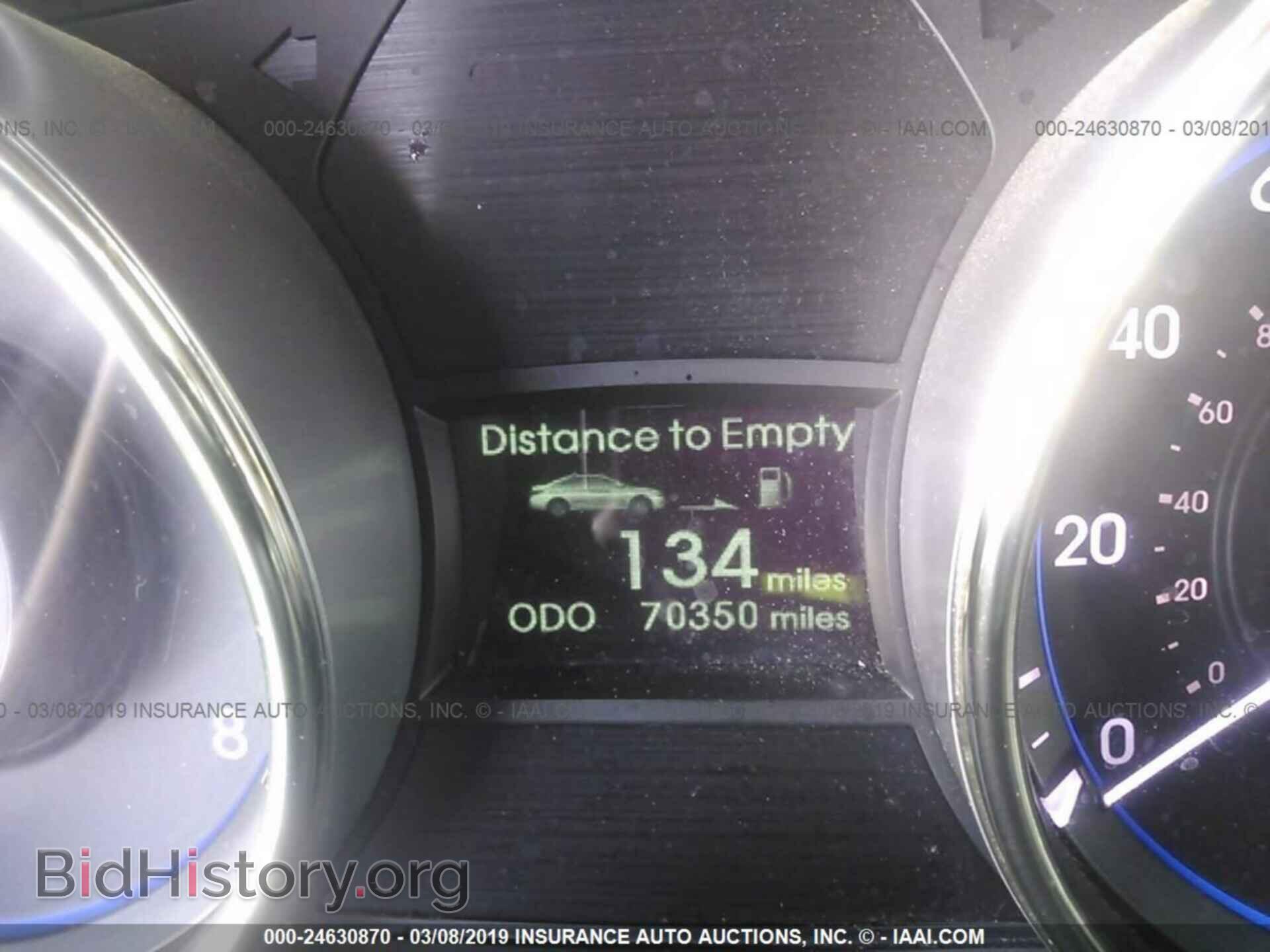 2012 HYUNDAI SONATA - VIN: 5NPEC4AC6CH437506 - Фото 7