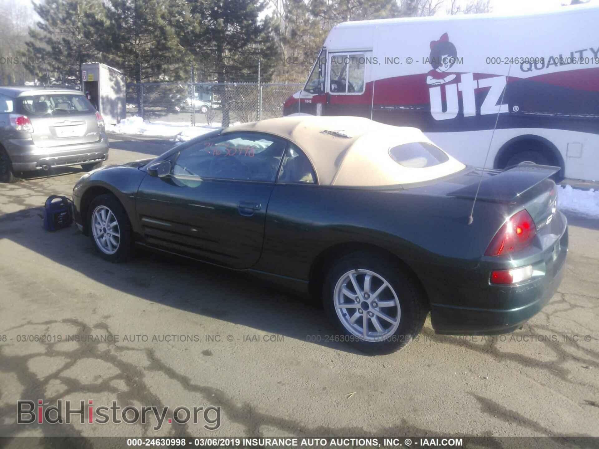 2001 MITSUBISHI ECLIPSE - VIN: 4A3AE35G91E007527 - Фото 3