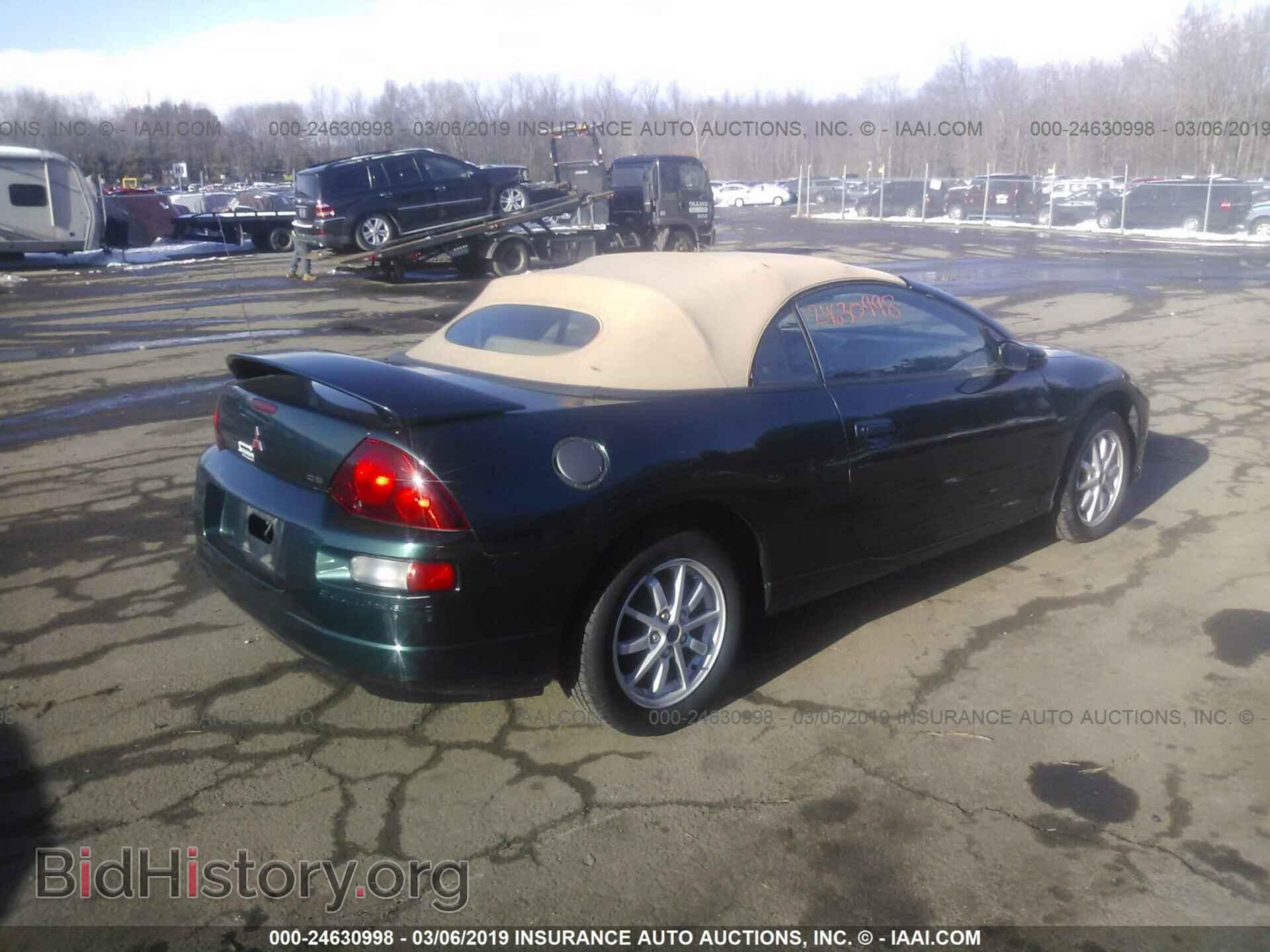 2001 MITSUBISHI ECLIPSE - VIN: 4A3AE35G91E007527 - Фото 4