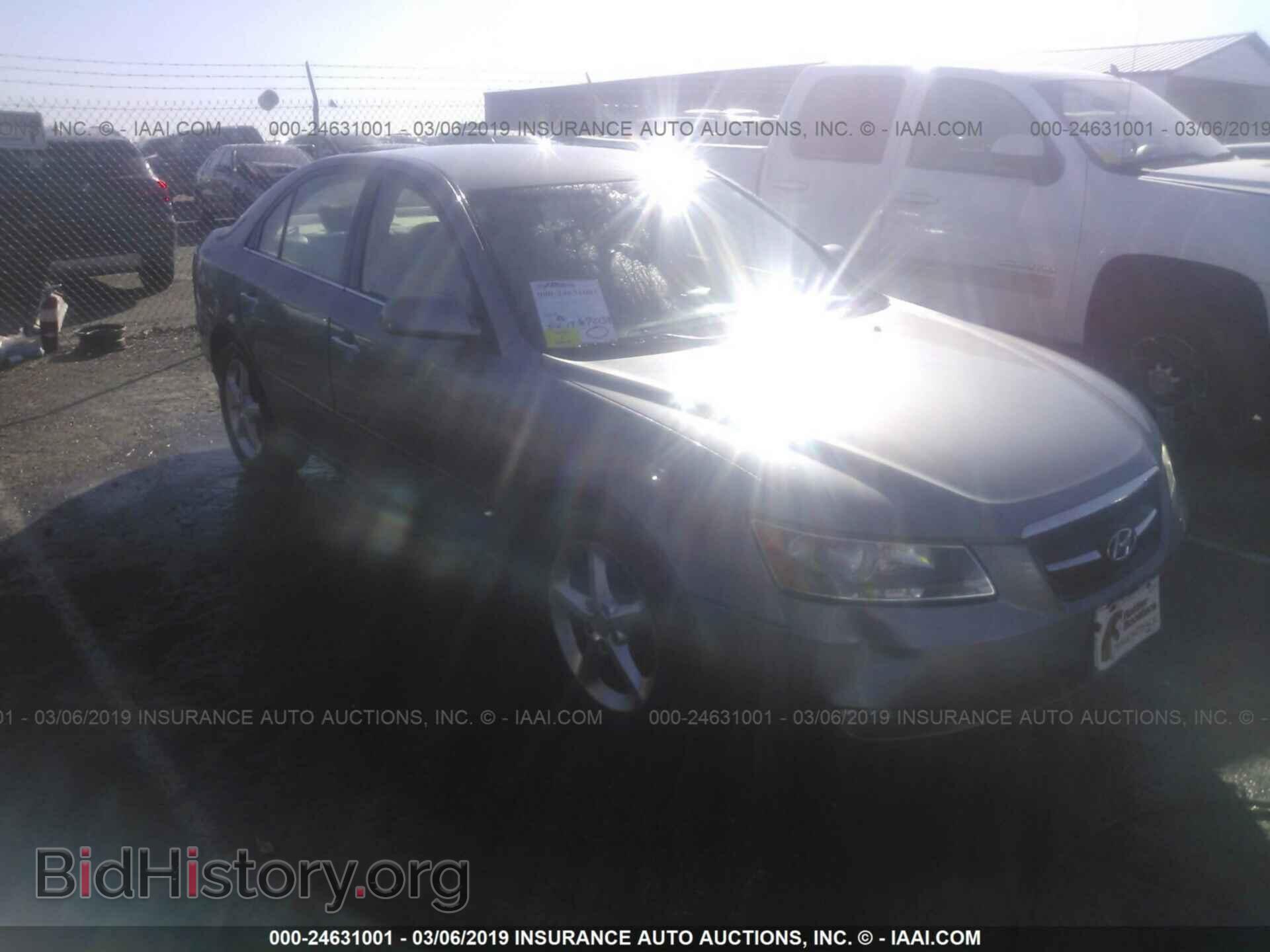 Photo 5NPEU46F87H158466 - HYUNDAI SONATA 2007
