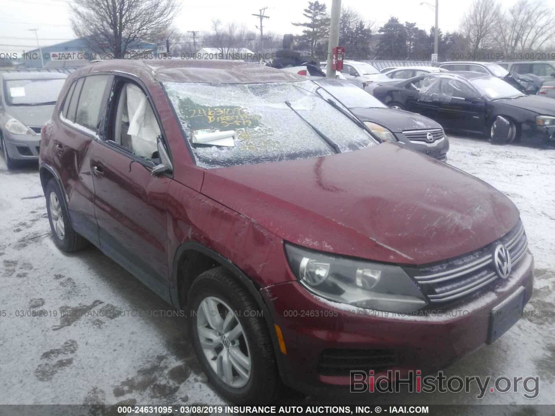 Photo WVGAV7AX1CW005635 - VOLKSWAGEN TIGUAN 2012